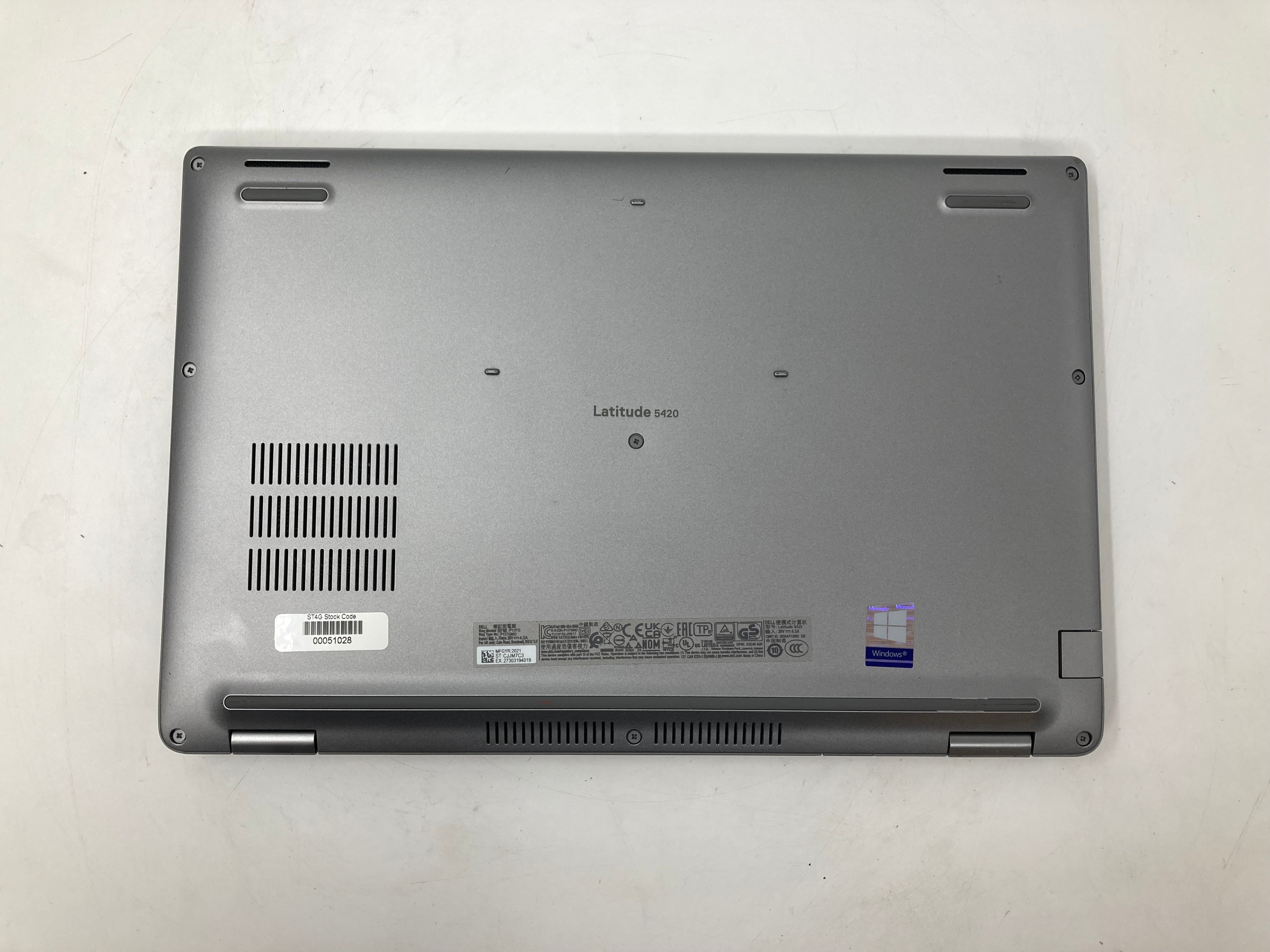 Dell Laptop Latitude 5420 14" i5 10th Gen 8GB RAM 256GB SSD No OS