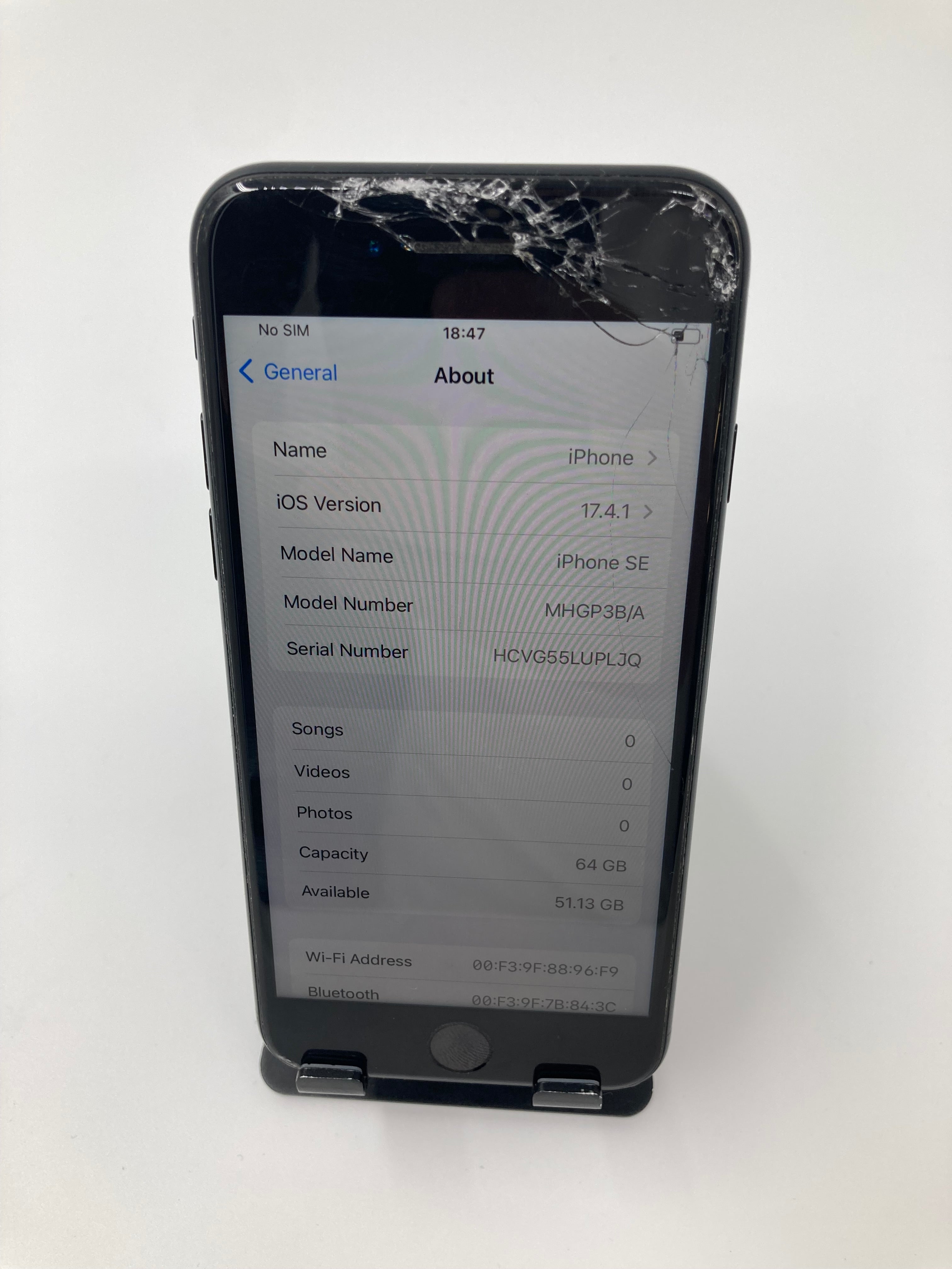 Apple iPhone 8 & SE A1905 A2296 64GB Unlocked Batch of 5 *Spares*