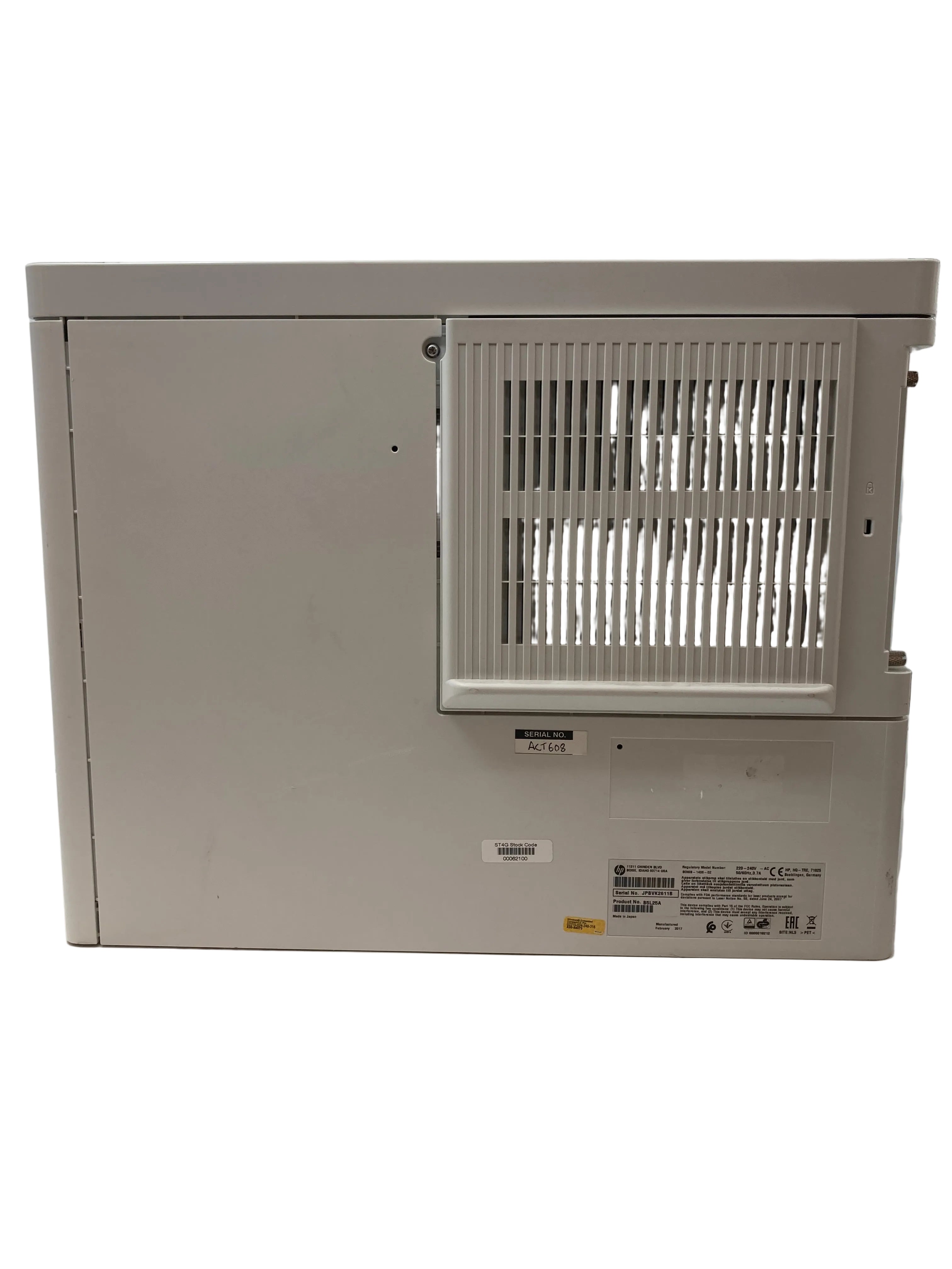 Refurbished HP Colour LaserJet Enterprise M553 Printer, 1GB RAM, USB 2.0/LAN