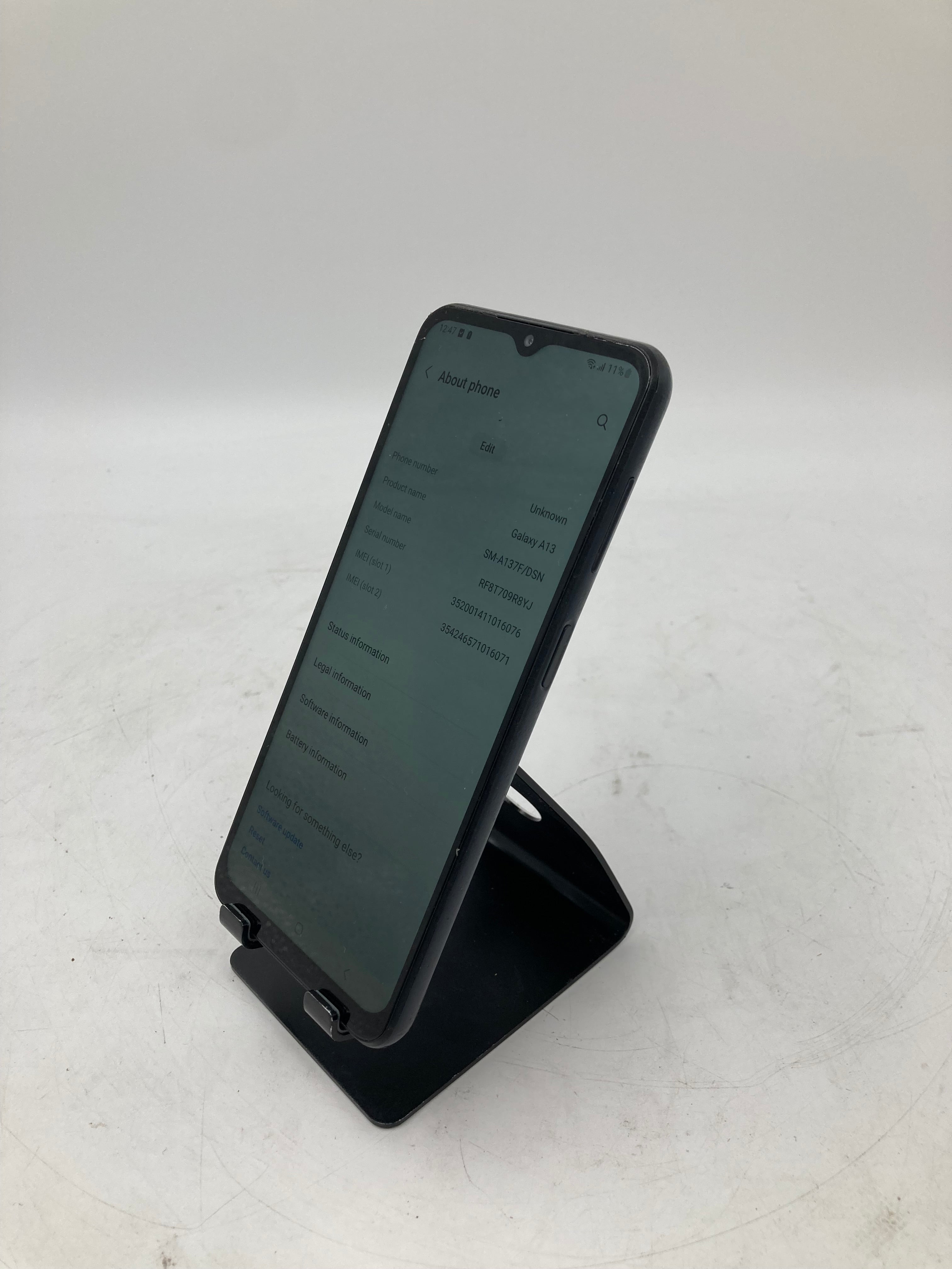 Samsung Galaxy A13 2022 6.6" Screen 64GB Storage Black Unlocked