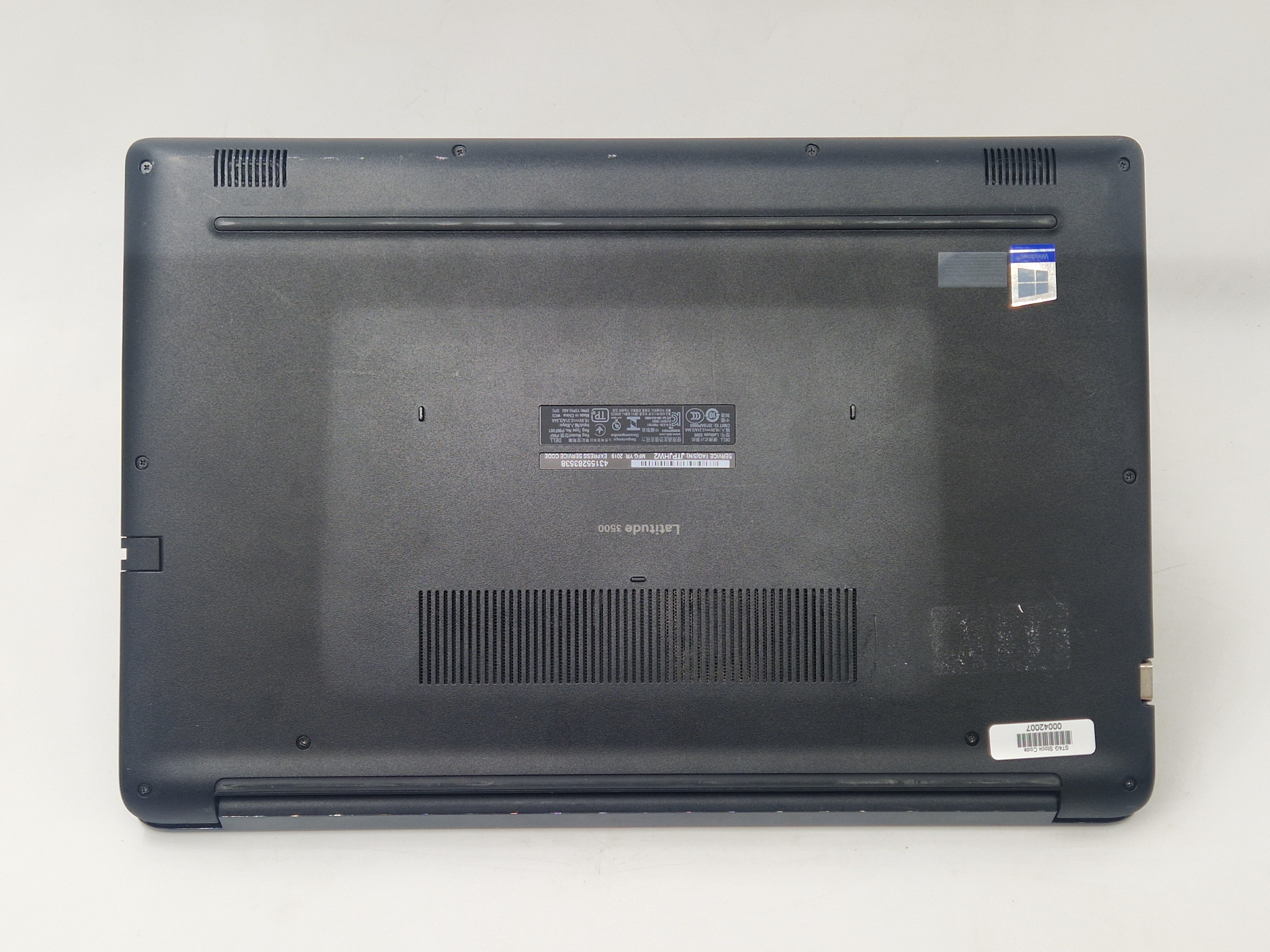 Dell Laptop Latitude 3500 15.6" Screen i5 8th Gen 8GB RAM 256GB SSD W10
