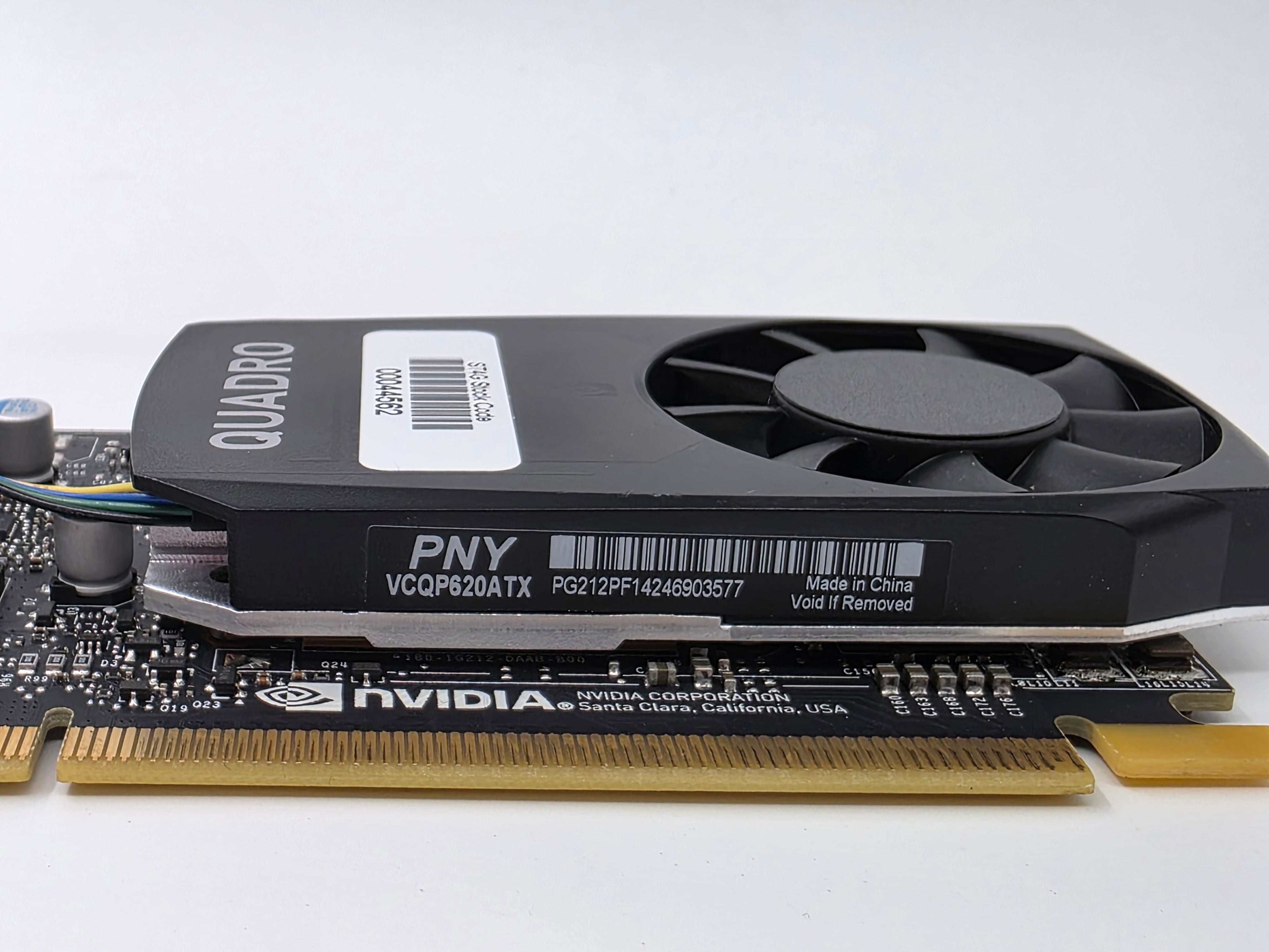 PNY QUADRO P620 2GB mDP 1.4 (4) PCI Express 3.0 x16