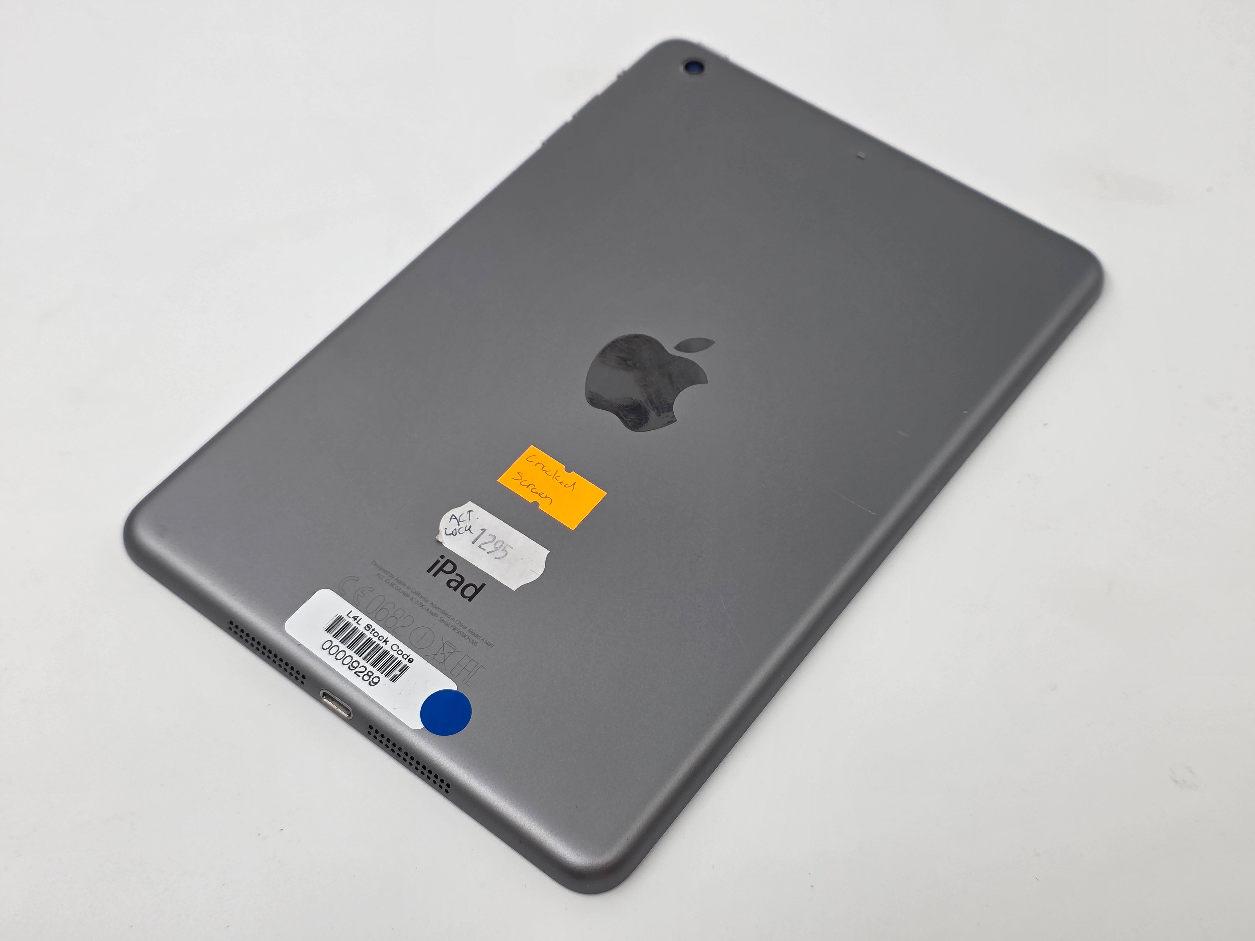 Apple iPad Mini 2 A1489 7.9 Inch 16GB Wi-Fi Space Grey SPARES ONLY