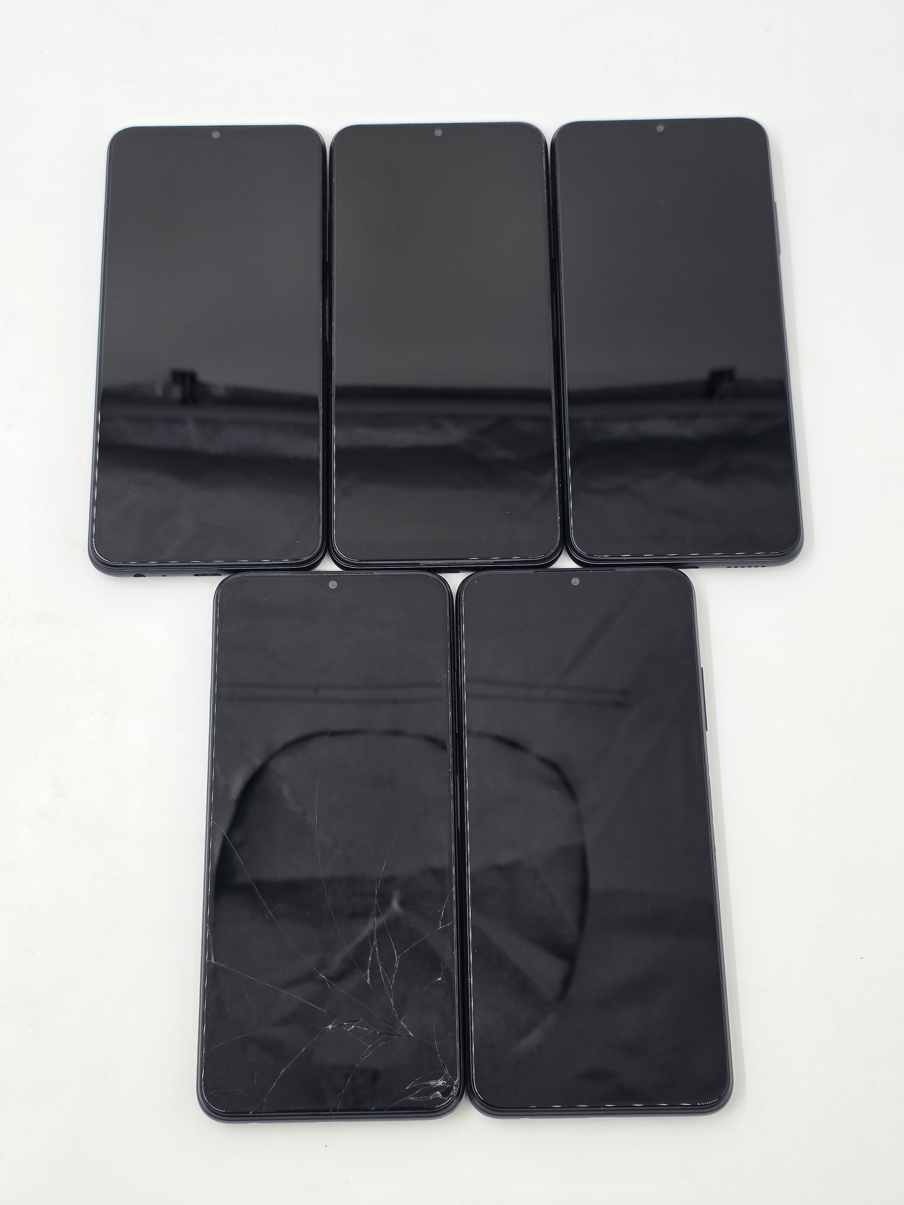 BATCH OF x5 Samsung Galaxy A22 5G SM-A226B/DS 64GB Grey SPARES ONLY