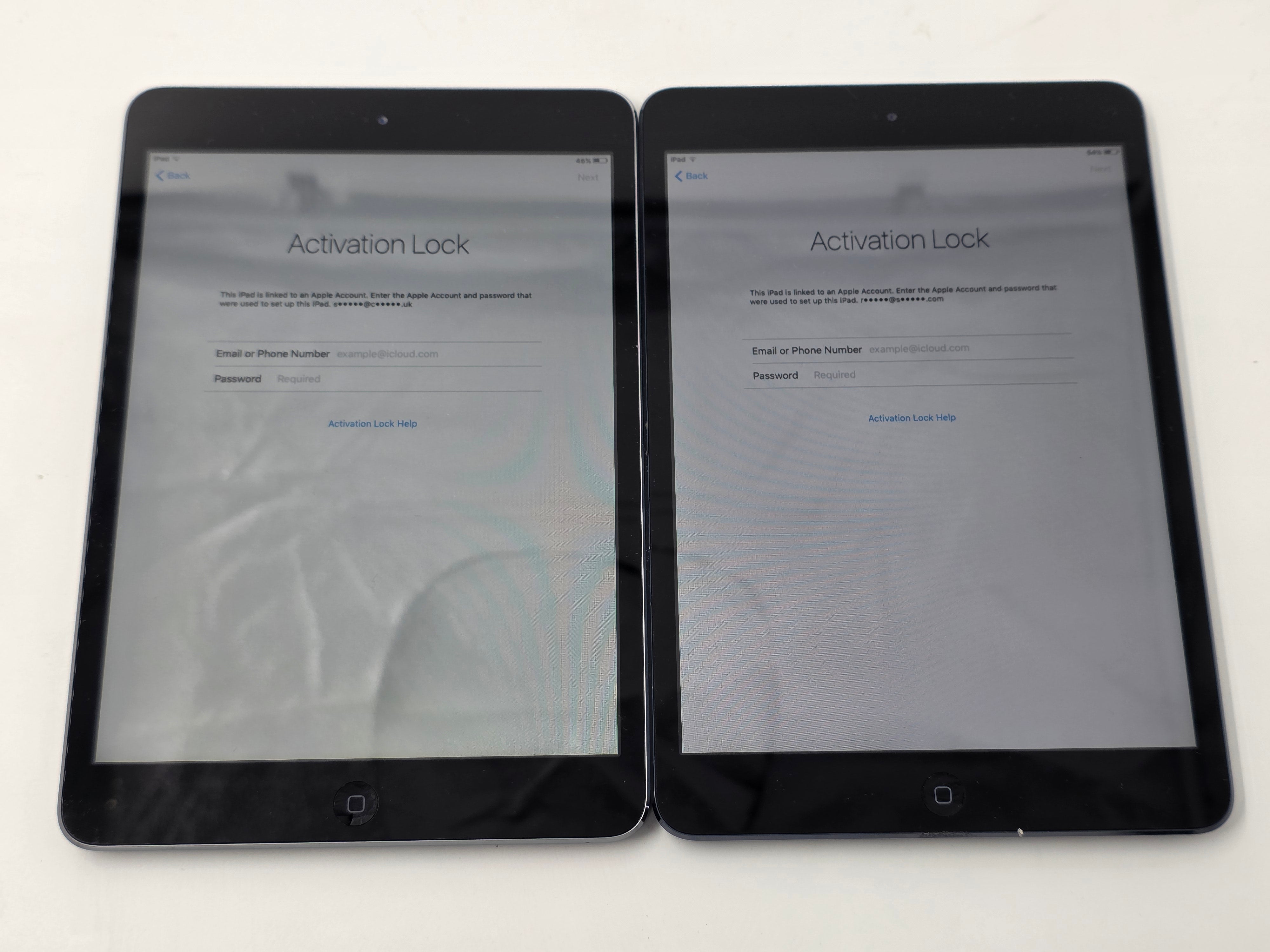 BATCH OF 2 Apple iPad Mini 1st Gen (A1432) 7.9" 16GB WiFi SPARES ONLY