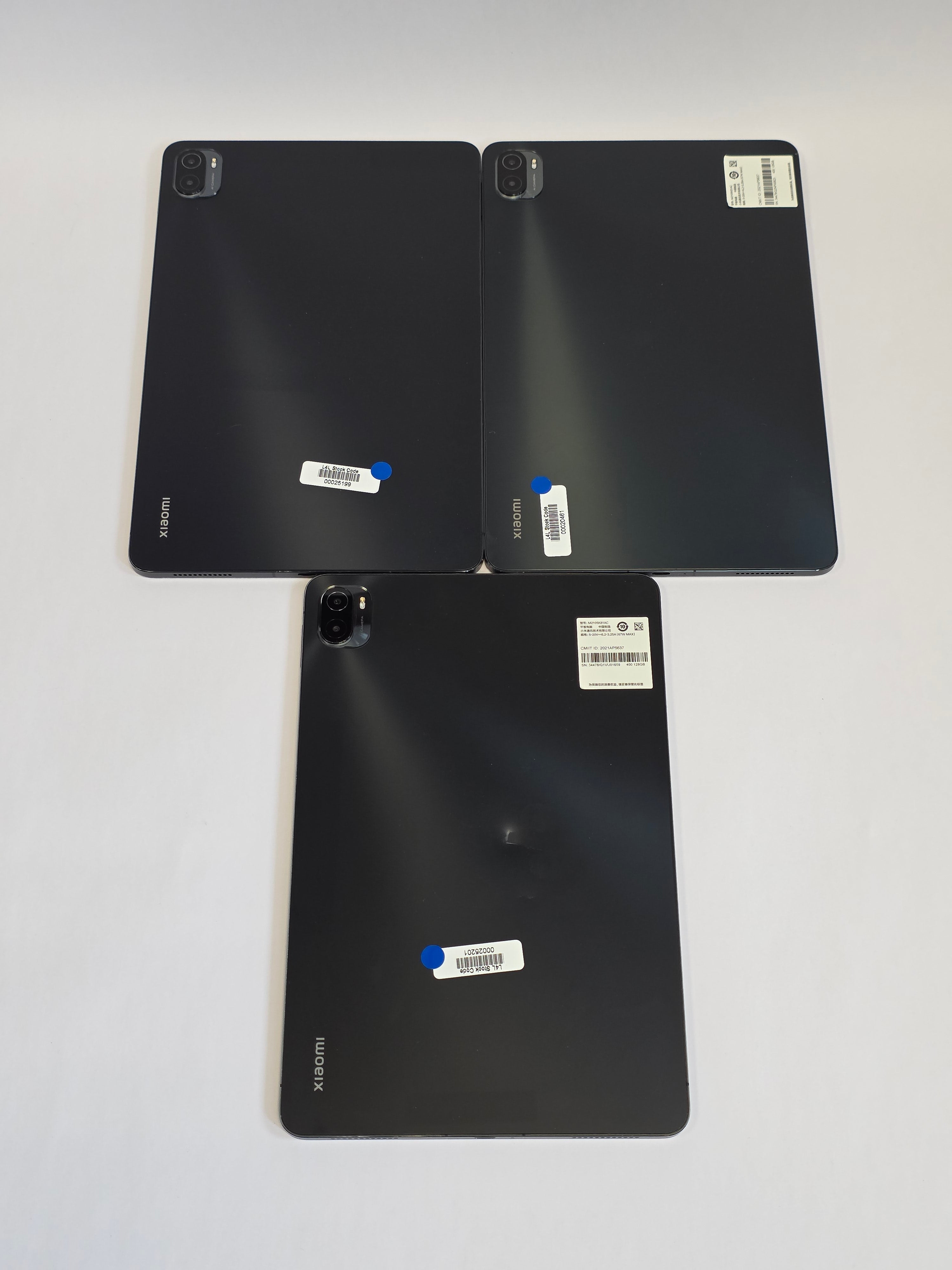 BATCH OF 3 Xiaomi TABLET Pad 5 Pro M2105K81AC 11" Screen SPARES ONLY