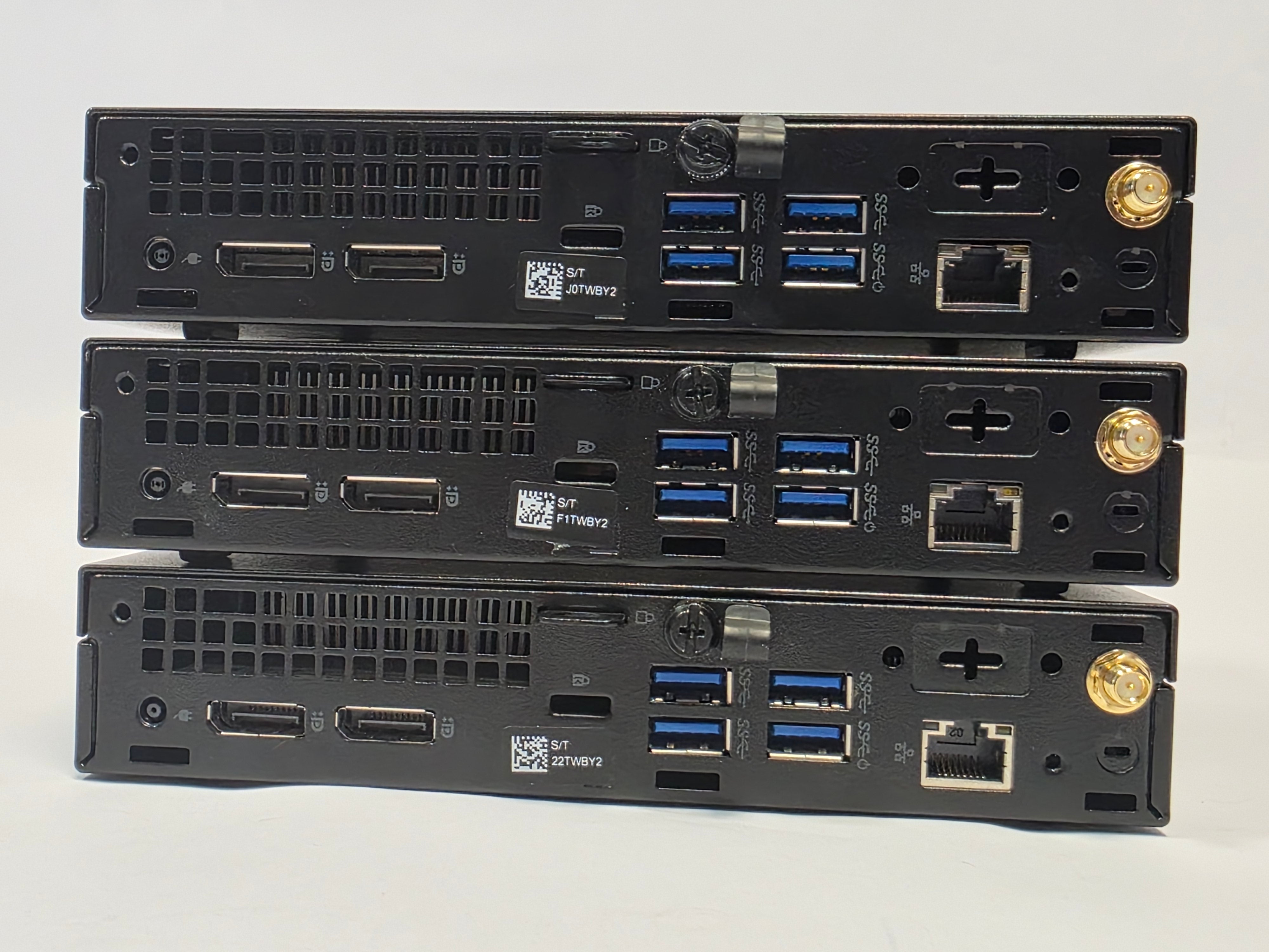 Dell OptiPlex 7060 Micro Pentium Gold 8GB RAM 240GB SSD NO OS Lot of 3