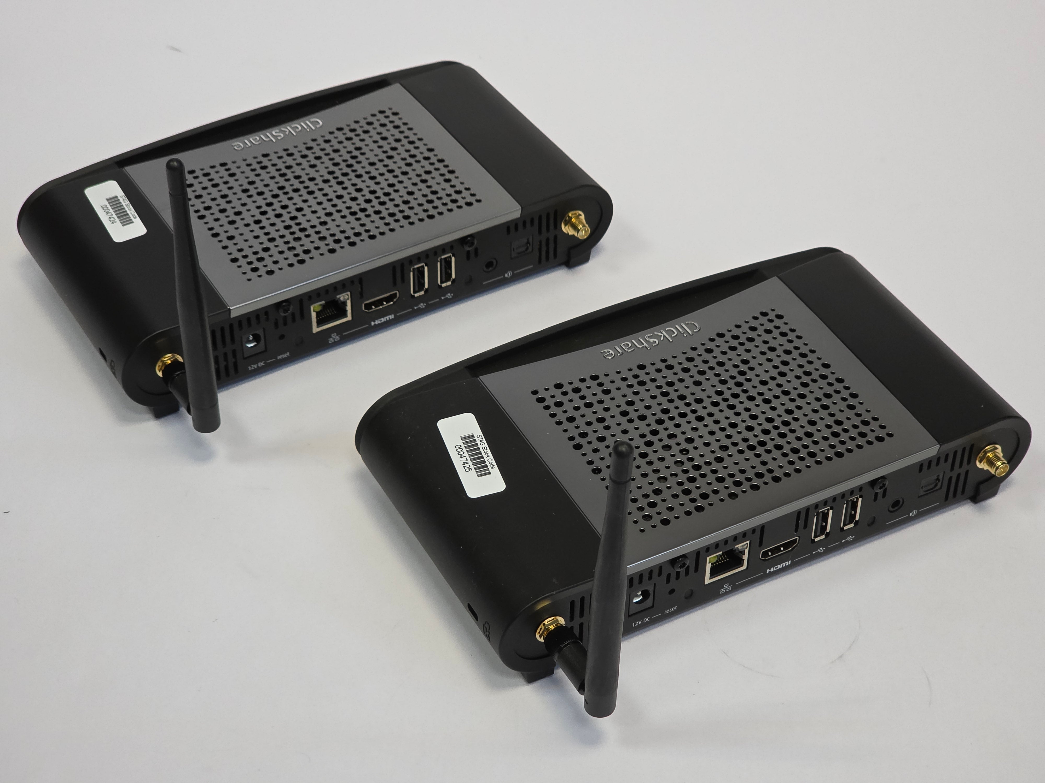 BATCH OF 2 - Barco ClickShare CSE-200 Presentation System - Black