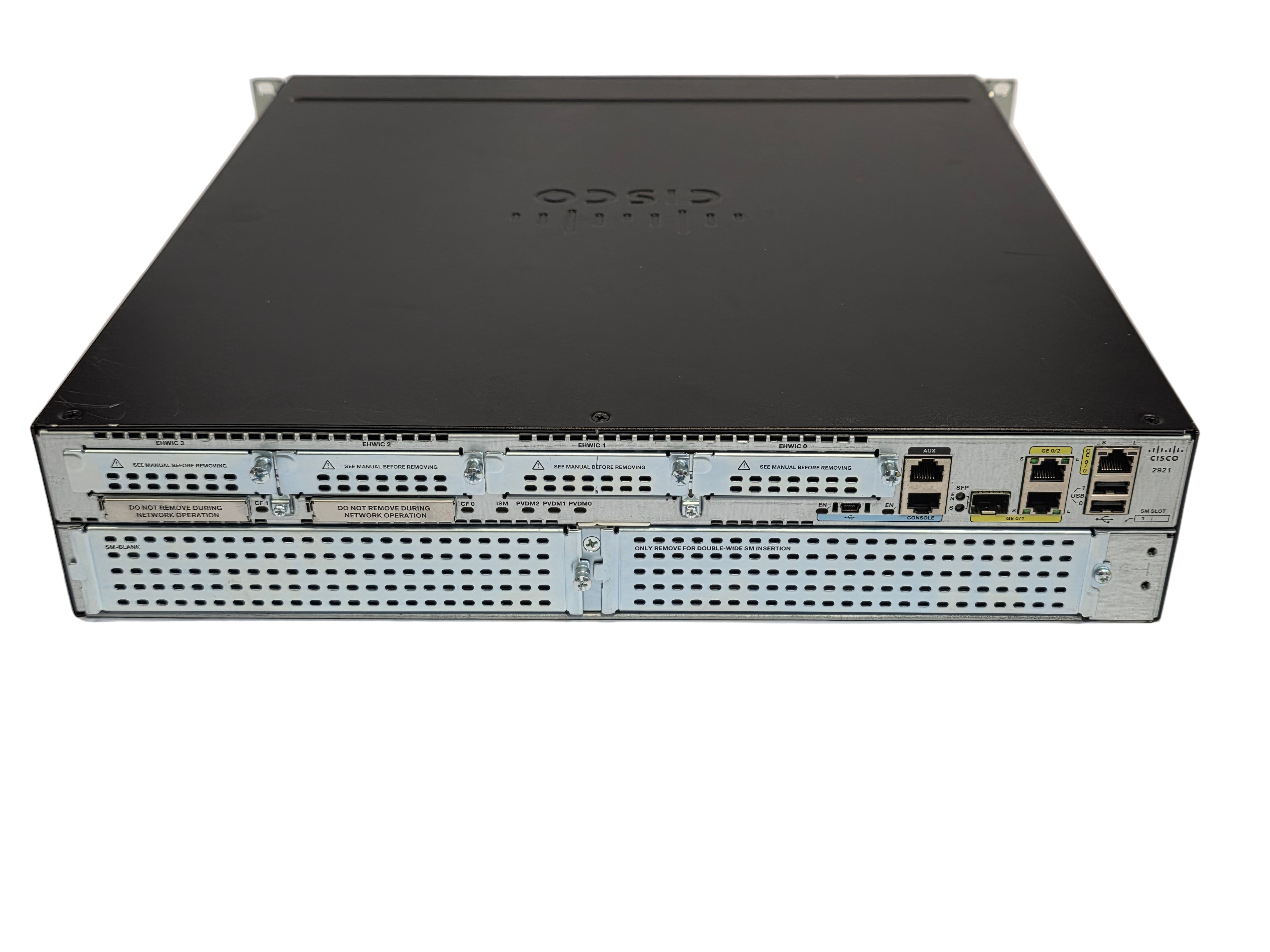 BATCH OF 2 Cisco CISCO2921/K9 V08 2921 Integrated Services Router