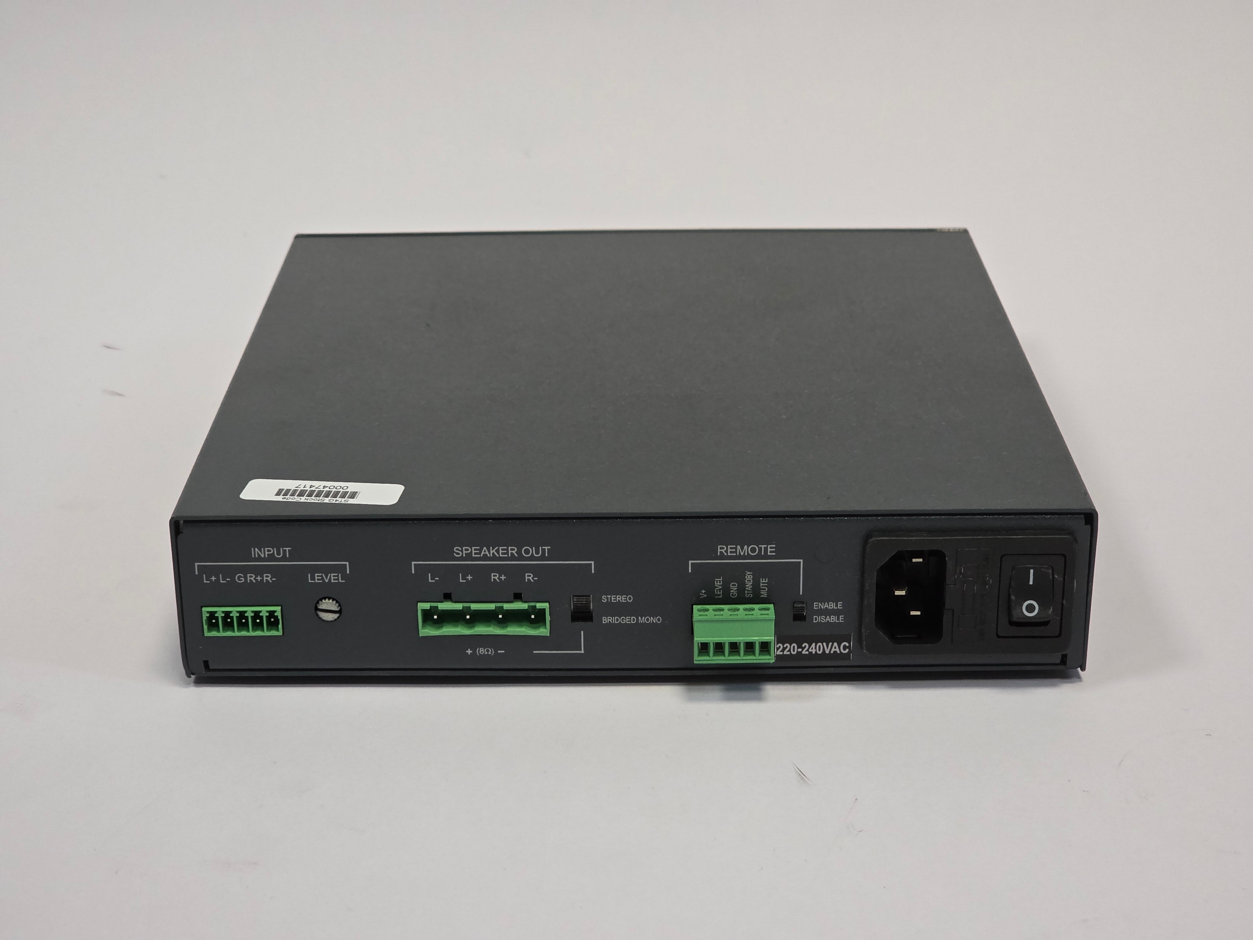Kramer 914 2 x 100W Stereo Power Amplifier