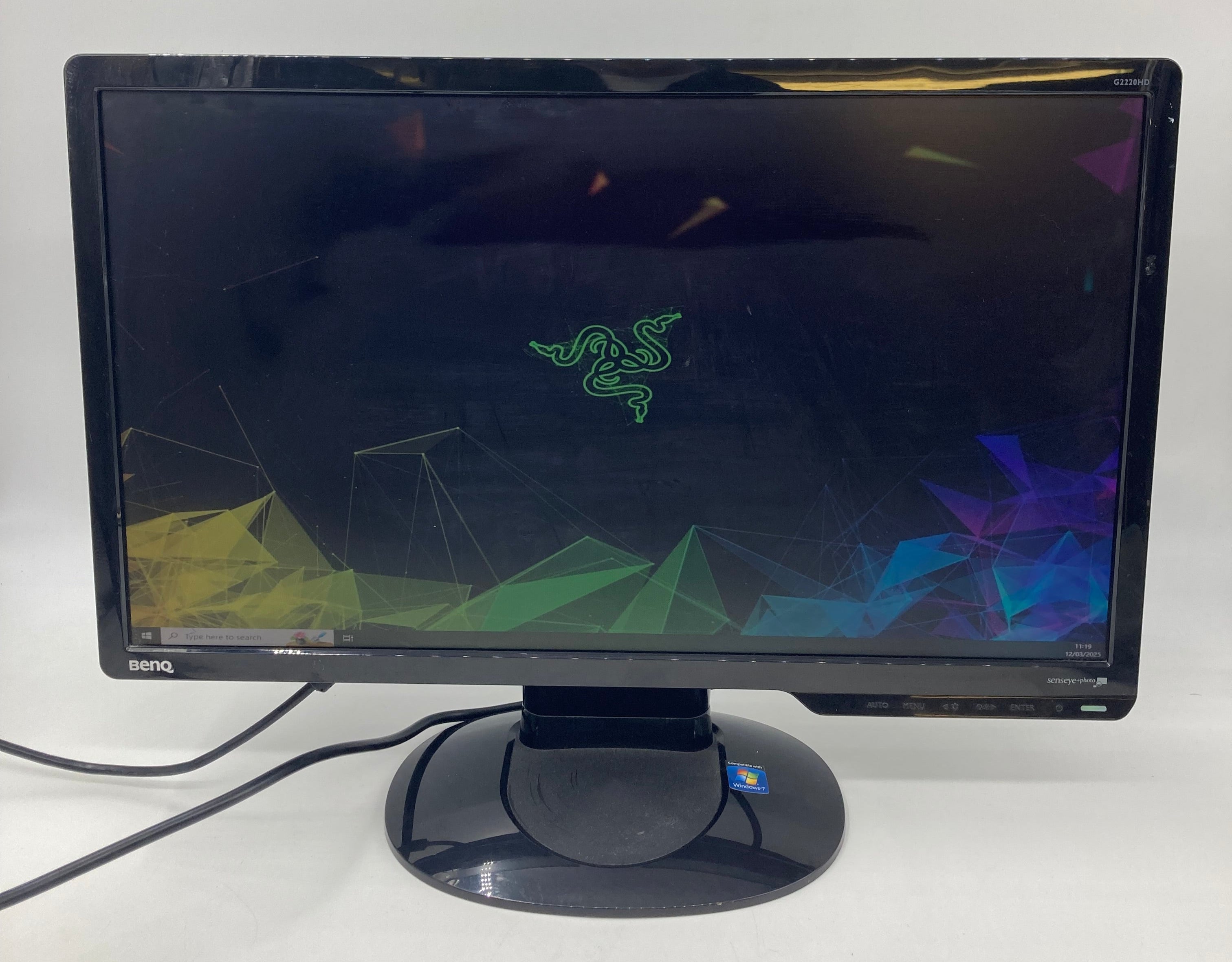 BenQ ET-0026-T 21.5" LCD Monitor VGA DVI Black