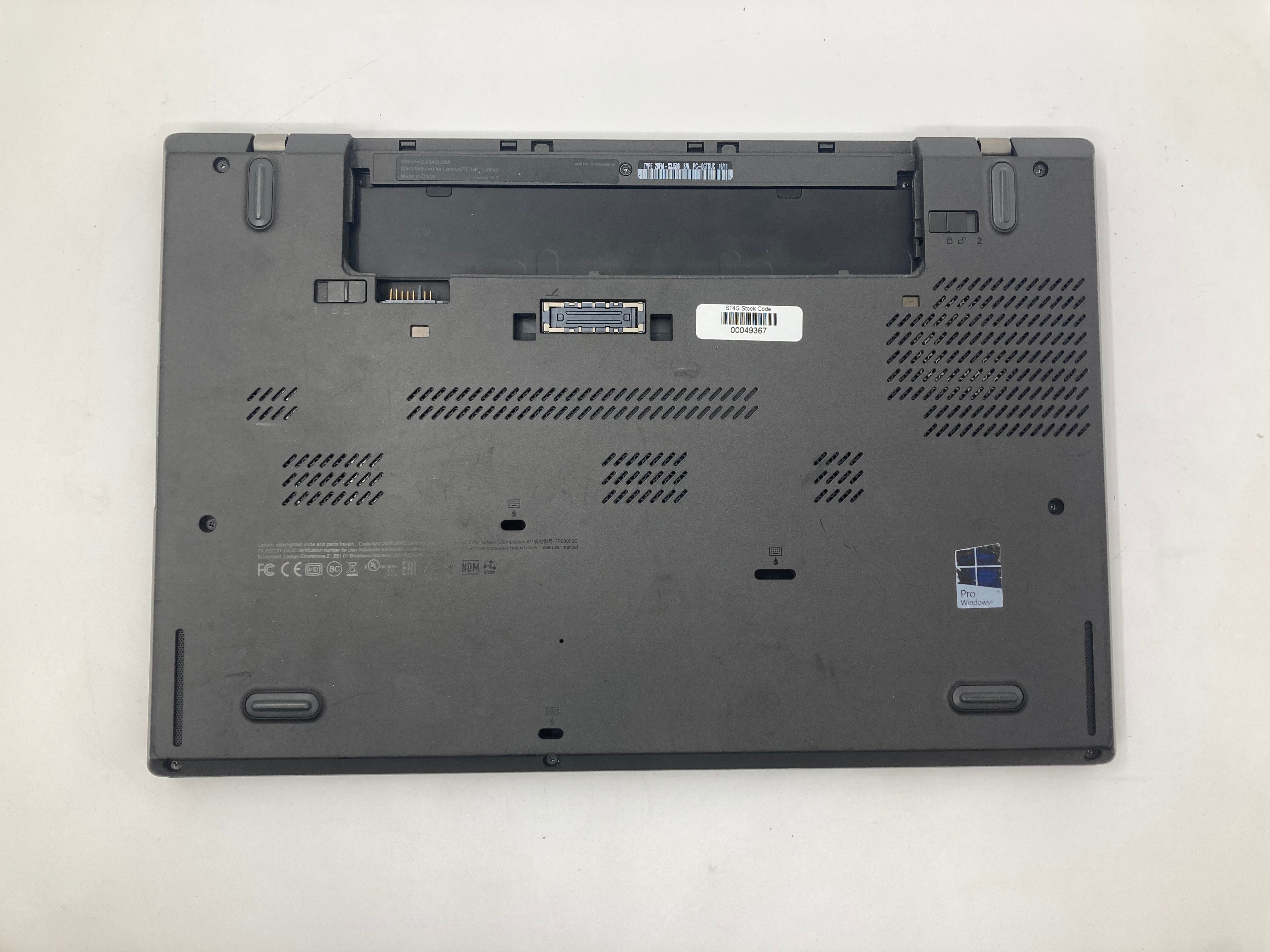 Lenovo Laptop T460 14" i5 6th Gen 8GB RAM No HDD No OS *Spares*