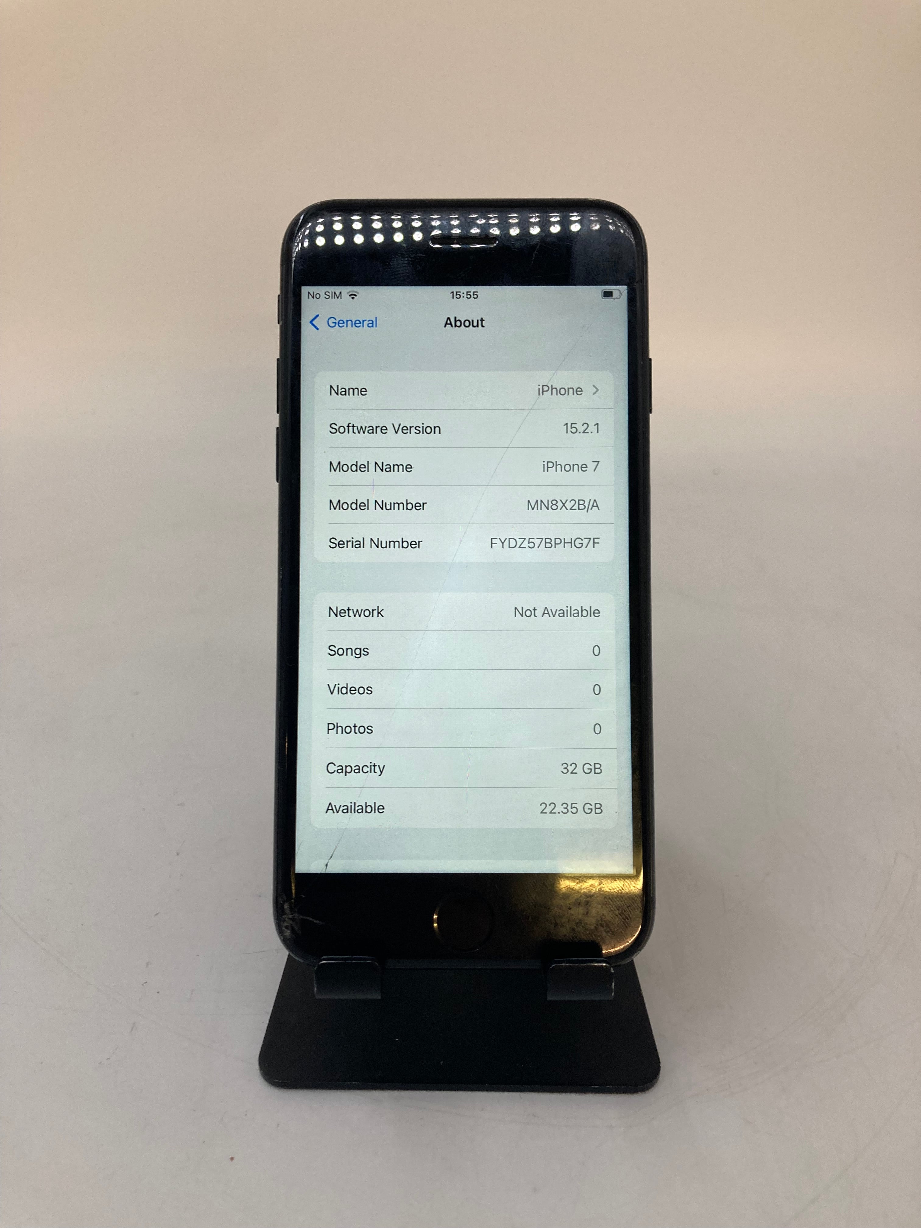 Apple iPhone 7 2016 5" Screen 32GB Storage Black Spares