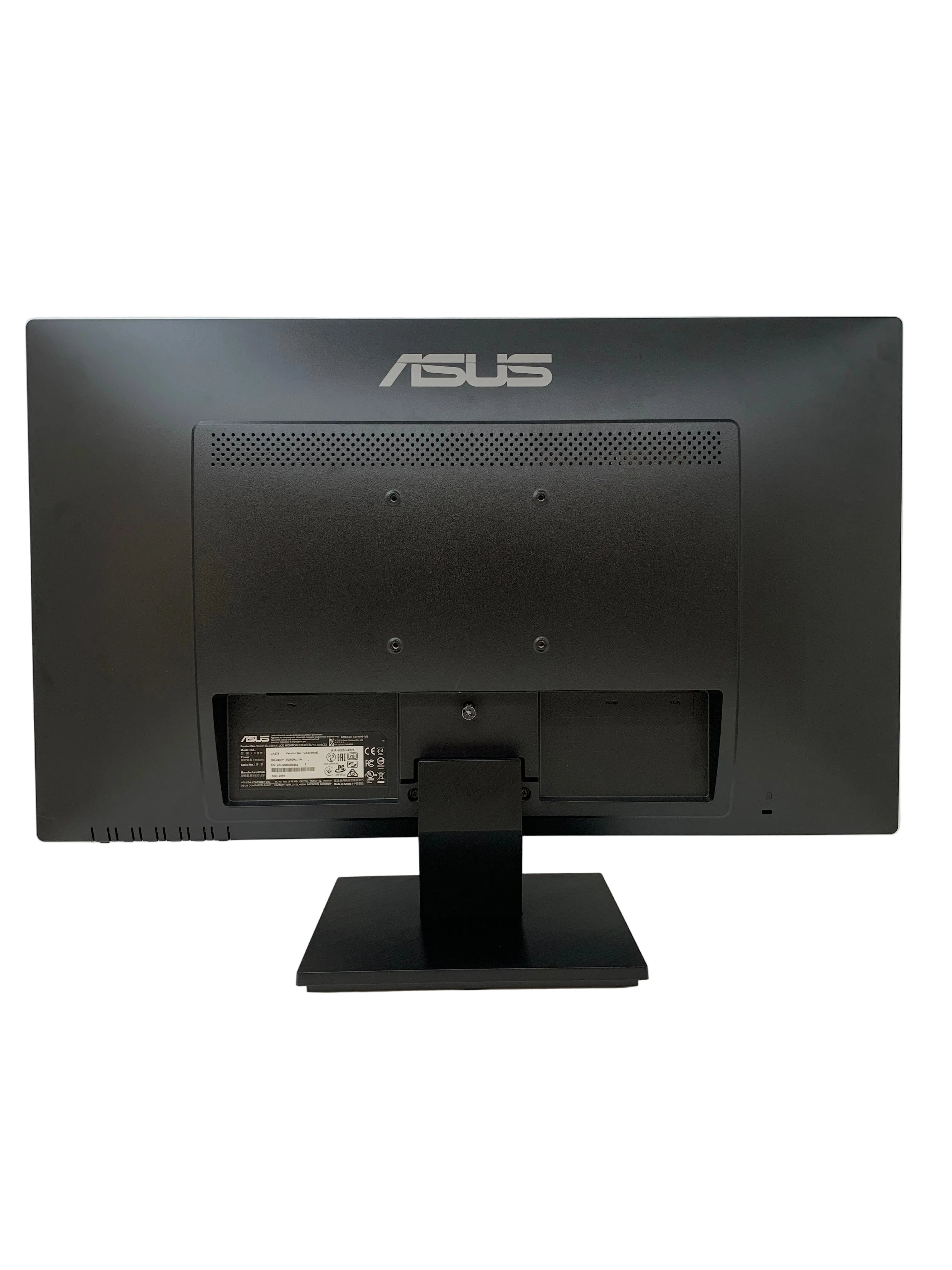 Asus VA279HAE Flat Monitor | 27" FHD | 60Hz Refresh Rate | VGA, HDMI, AUX