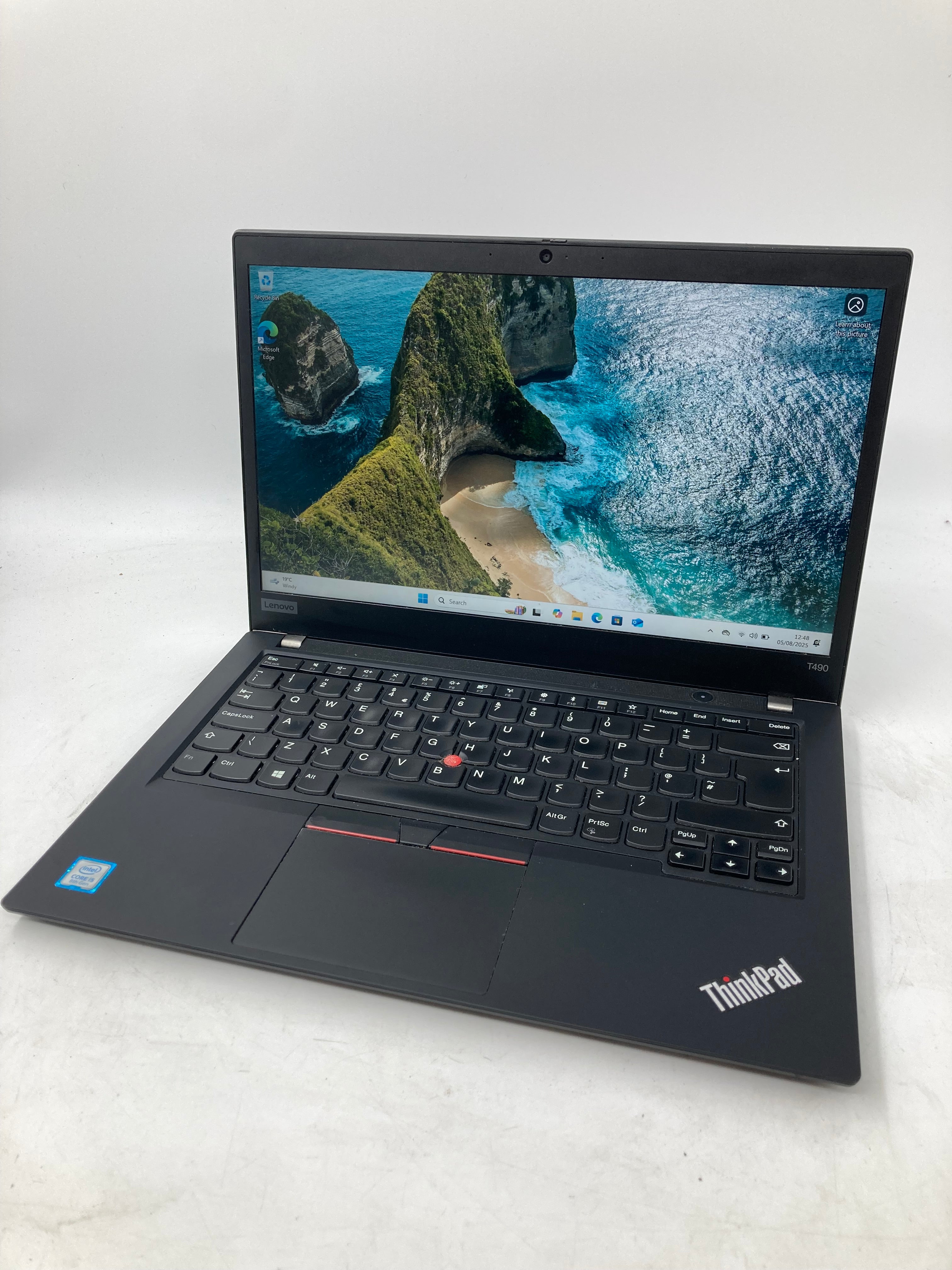 Lenovo ThinkPad T490 14"Screen i5 8th Gen 8GB RAM 256GB SSD Win 11