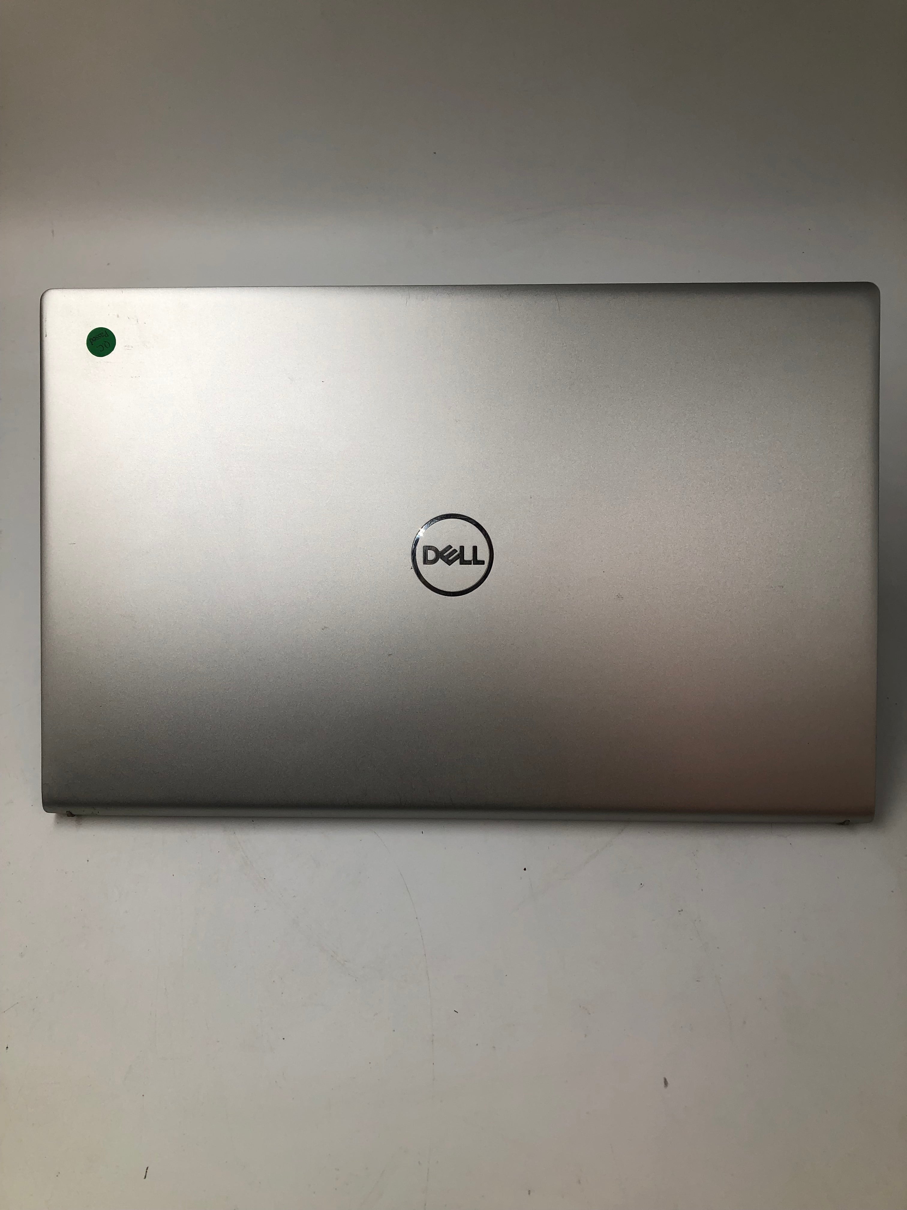 Dell Inspiron 15 5510 top view showing logo