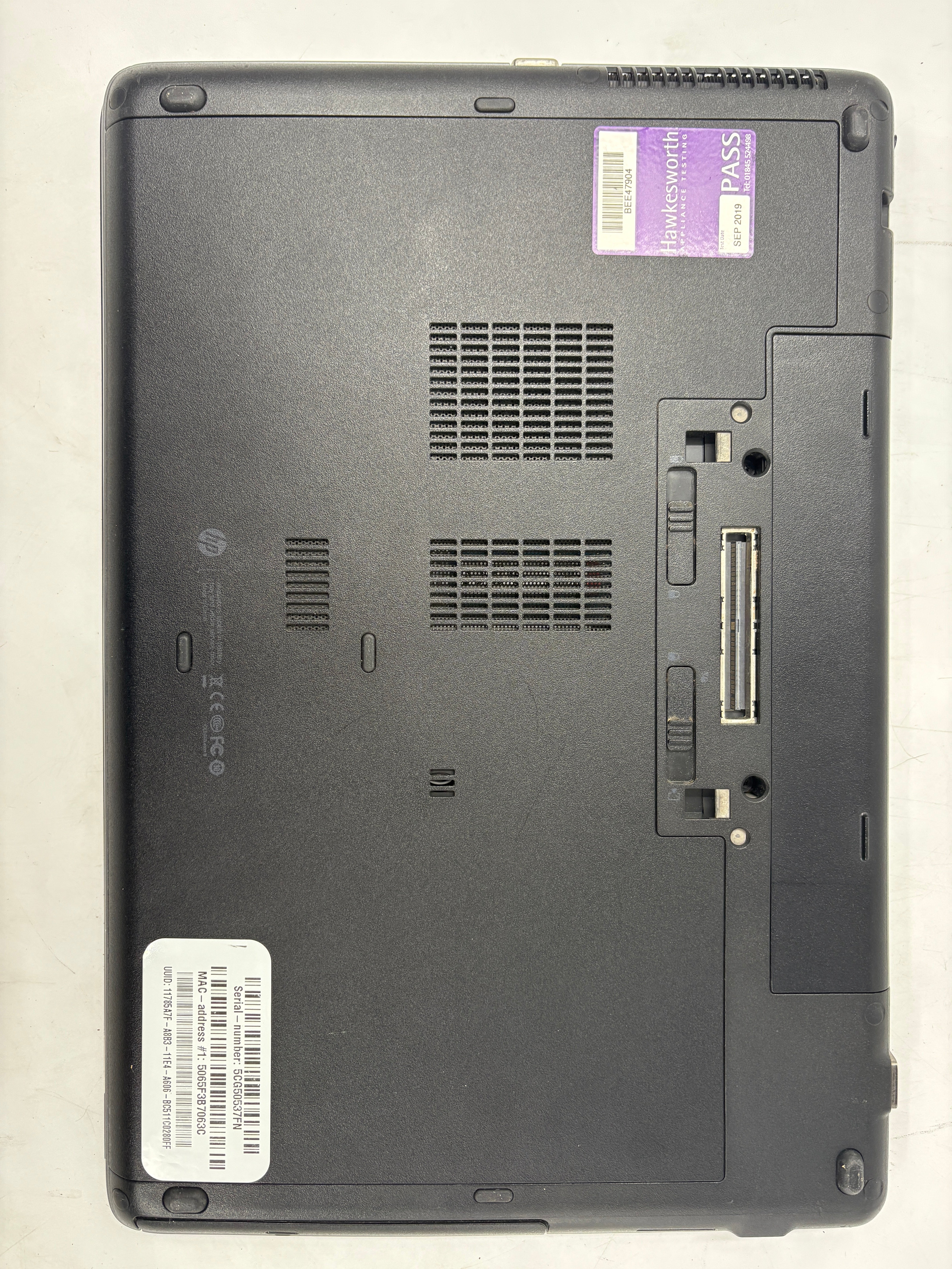 HP Laptop ProBook 650 G1 15.6" Screen i5 4th Gen 8GB RAM NO SSD NO OS