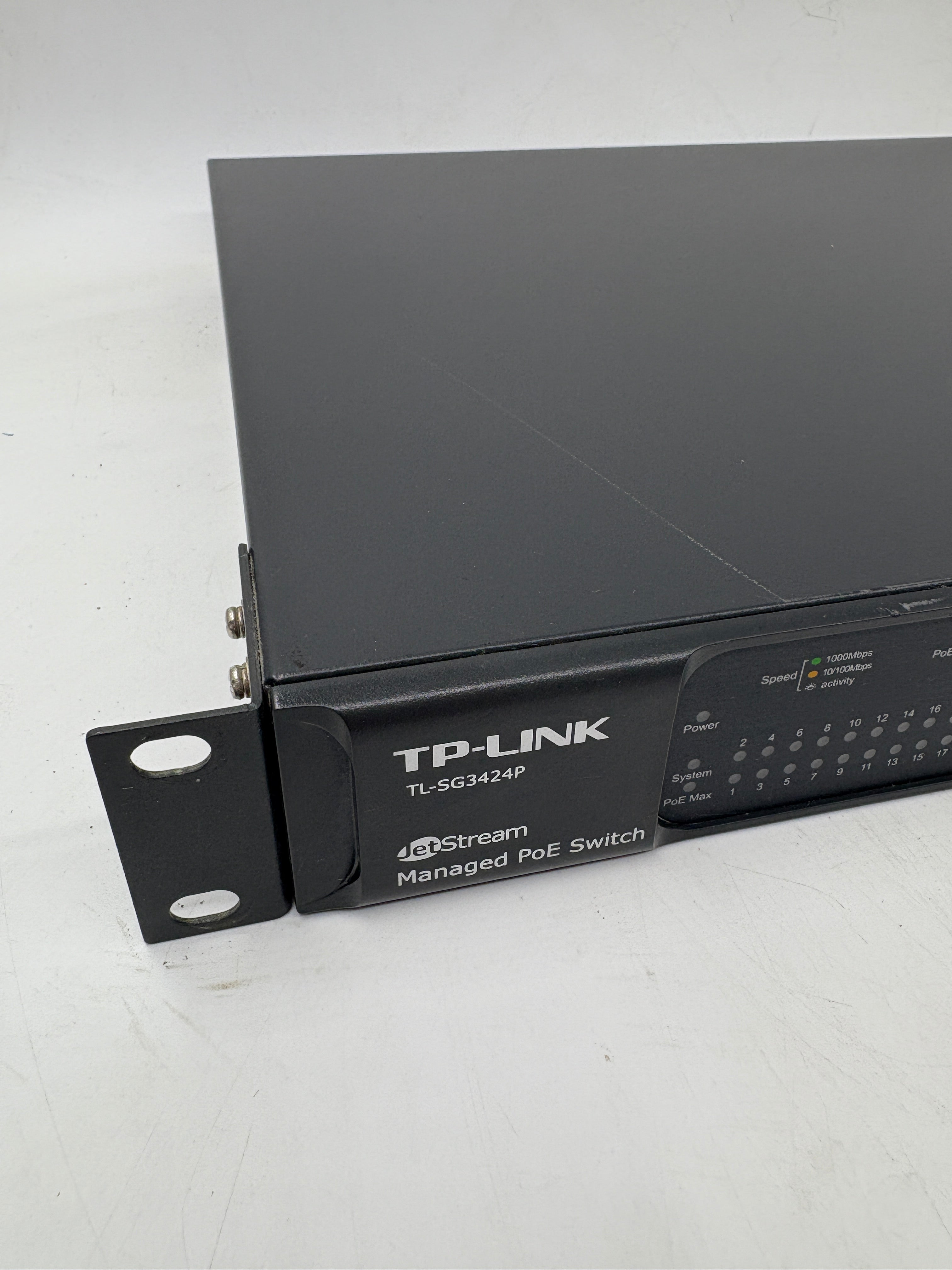 TP-Link TL-SG2428P Jetstream Smart Switch, 24 Port PoE+ Rack-mountable
