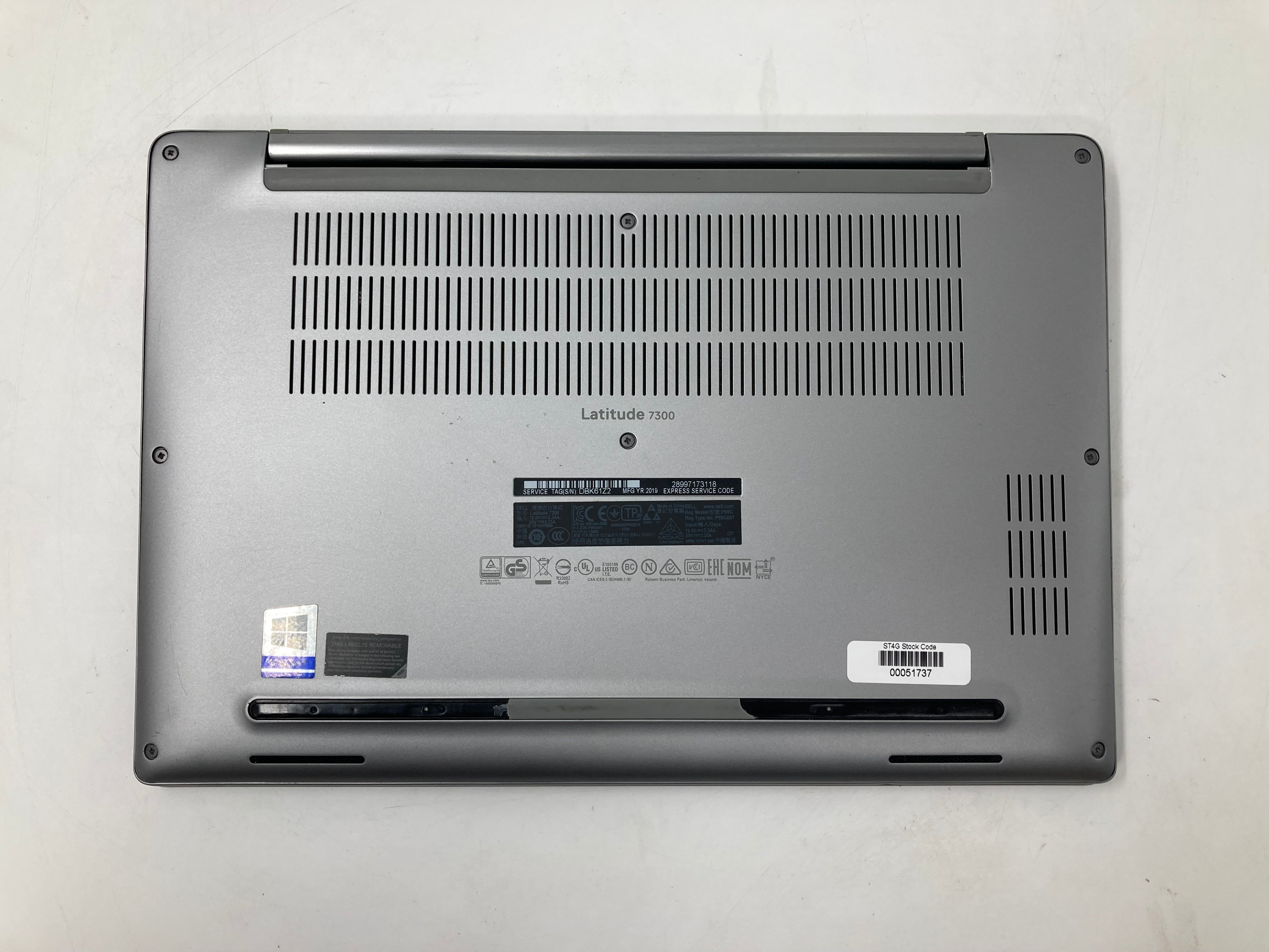 Dell Laptop Latitude 7300 13" i5 8th Gen 8GB RAM 256GB SSD W11