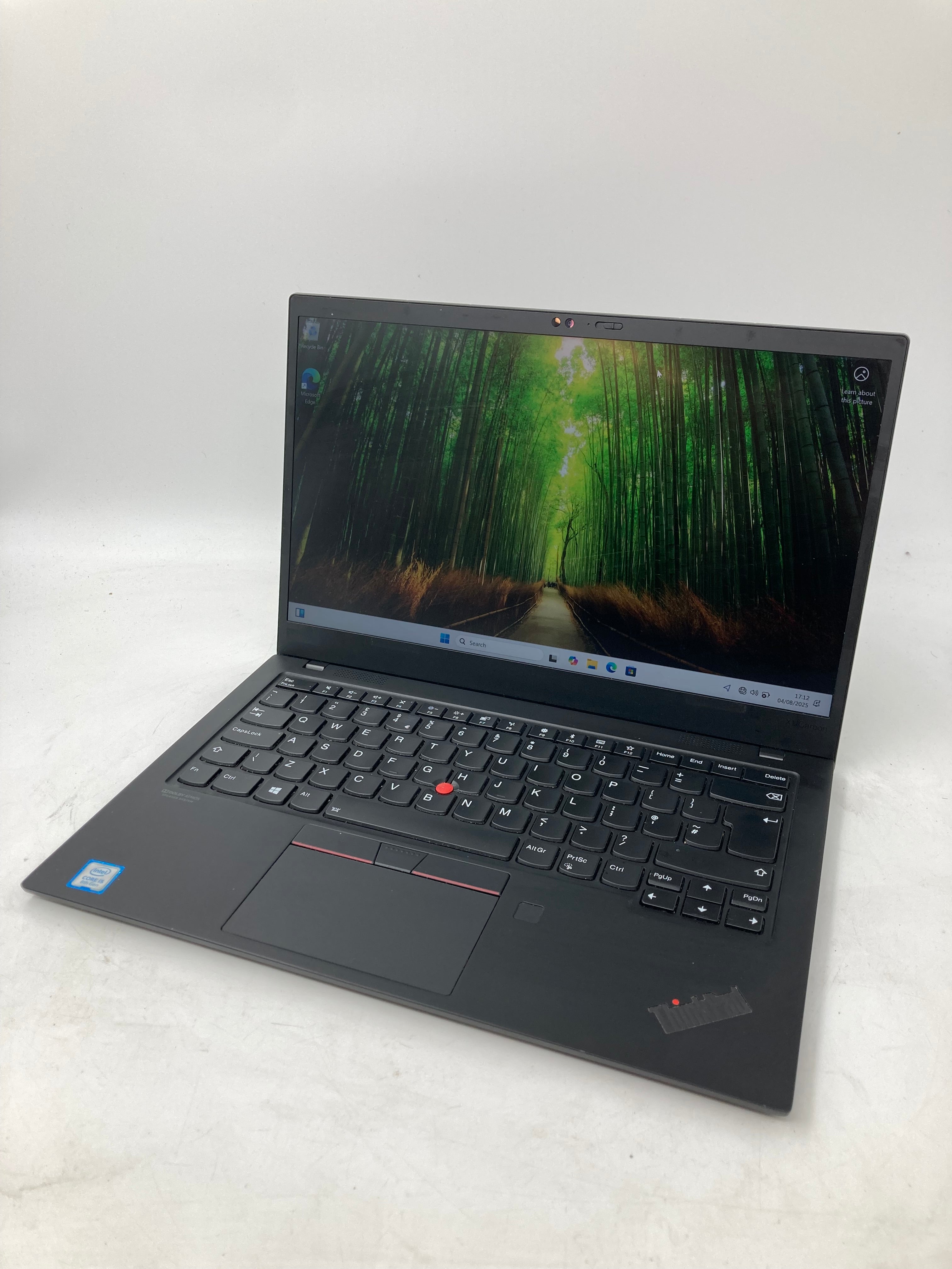 Lenovo ThinkPad X1 Carbon 14" Screen i5 8th Gen 8GB RAM 256GB SSD Win 11