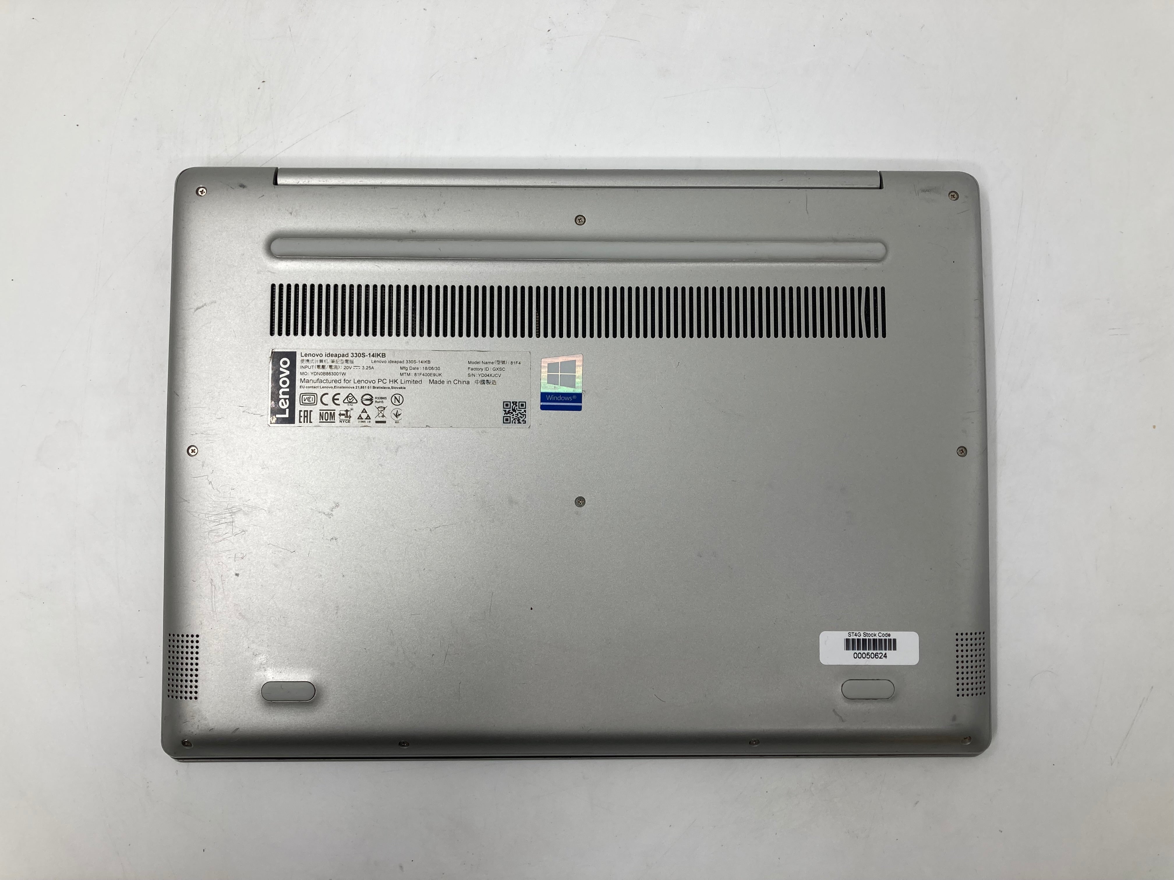 Lenovo Laptop IdeaPad 330S-14IKB 14" Silver i5 8th Gen No RAM No HDD *Spares* #1