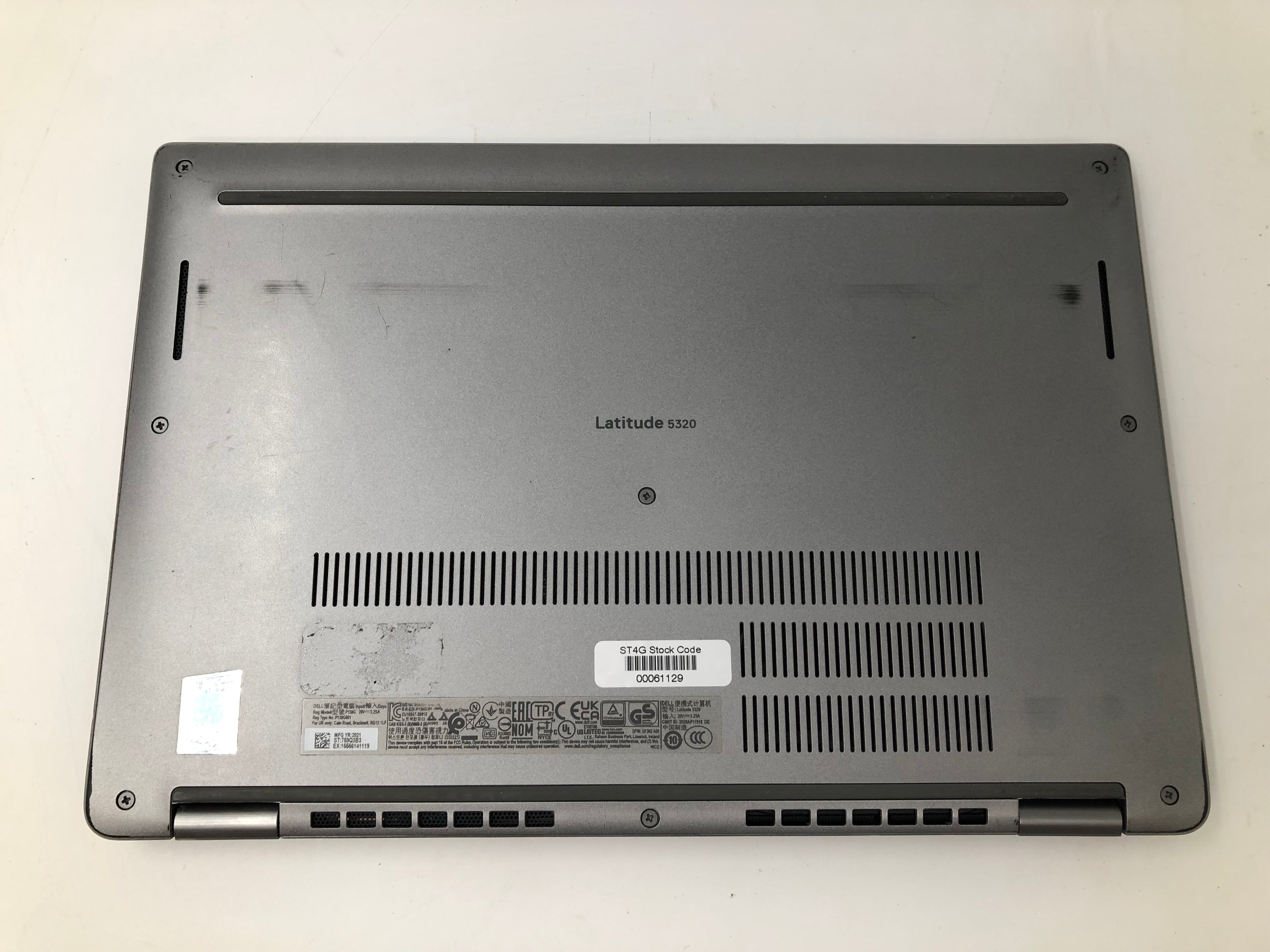 Dell Laptop Latitude 5320 13" Screen i5 11th Gen 8GB RAM NO SSD NO OS *Spares*