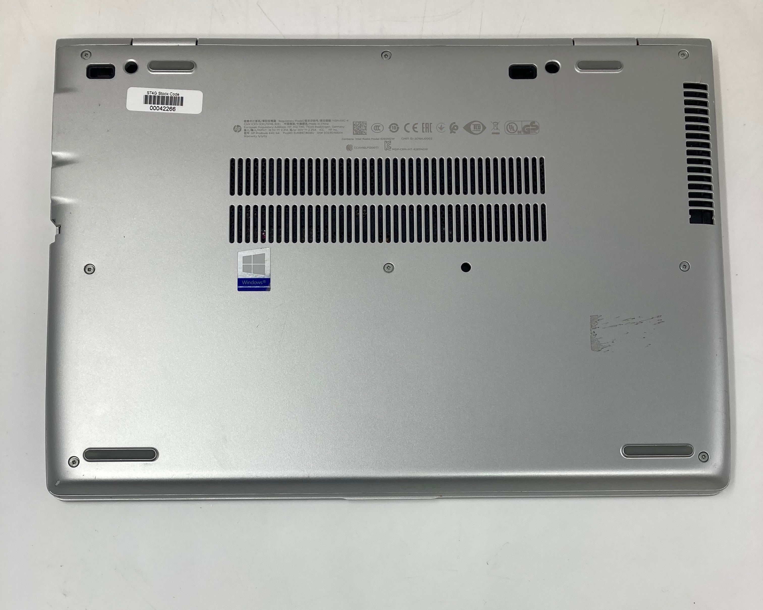 HP Laptop ProBook 640 G4 14" i5 8th Gen 8GB RAM 256GB SSD W11