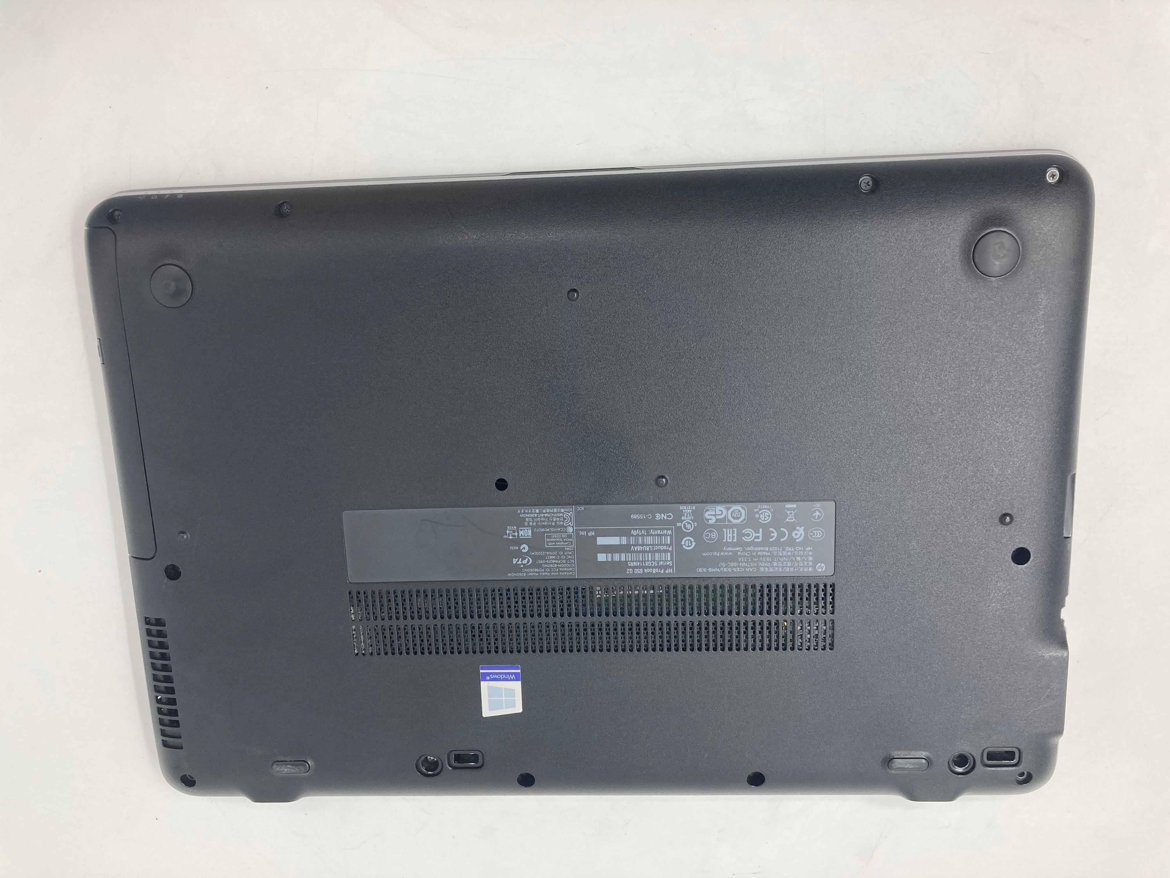 HP Laptop ProBook 650 G2 15" Screen i5 6th Gen 4GB RAM 128GB SSD Win 10