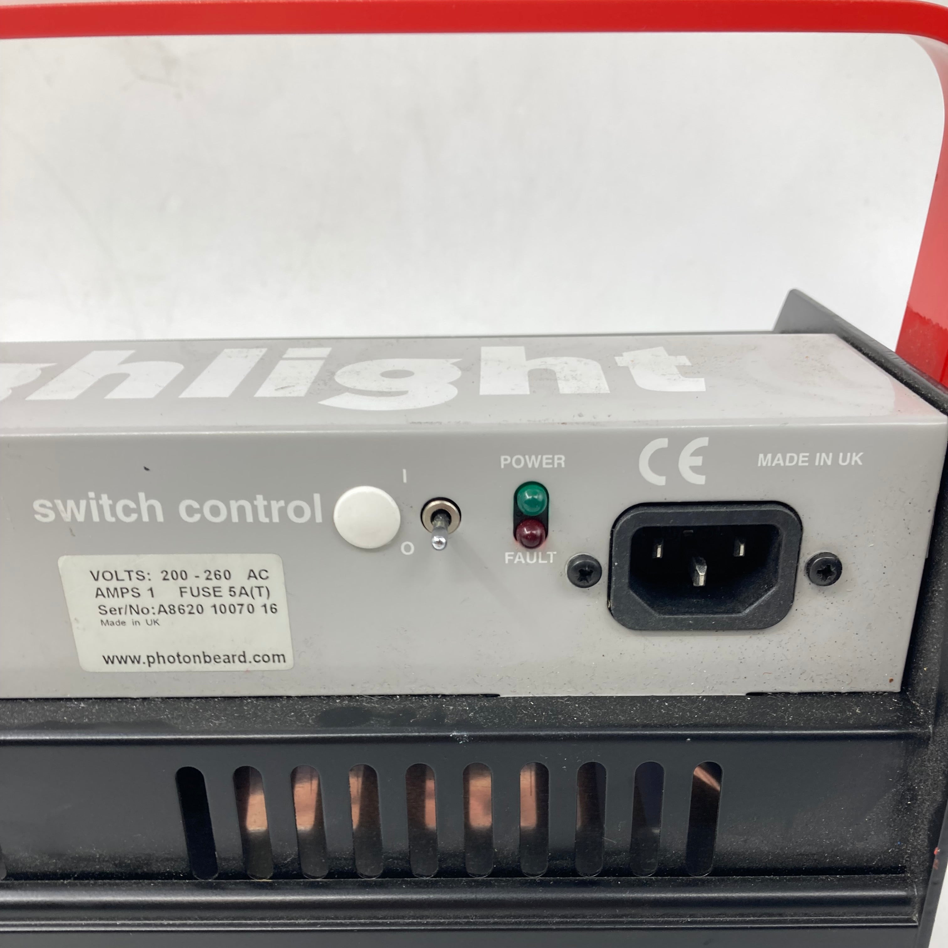 PhotonBeard Light Unit A862010070-16 - Used