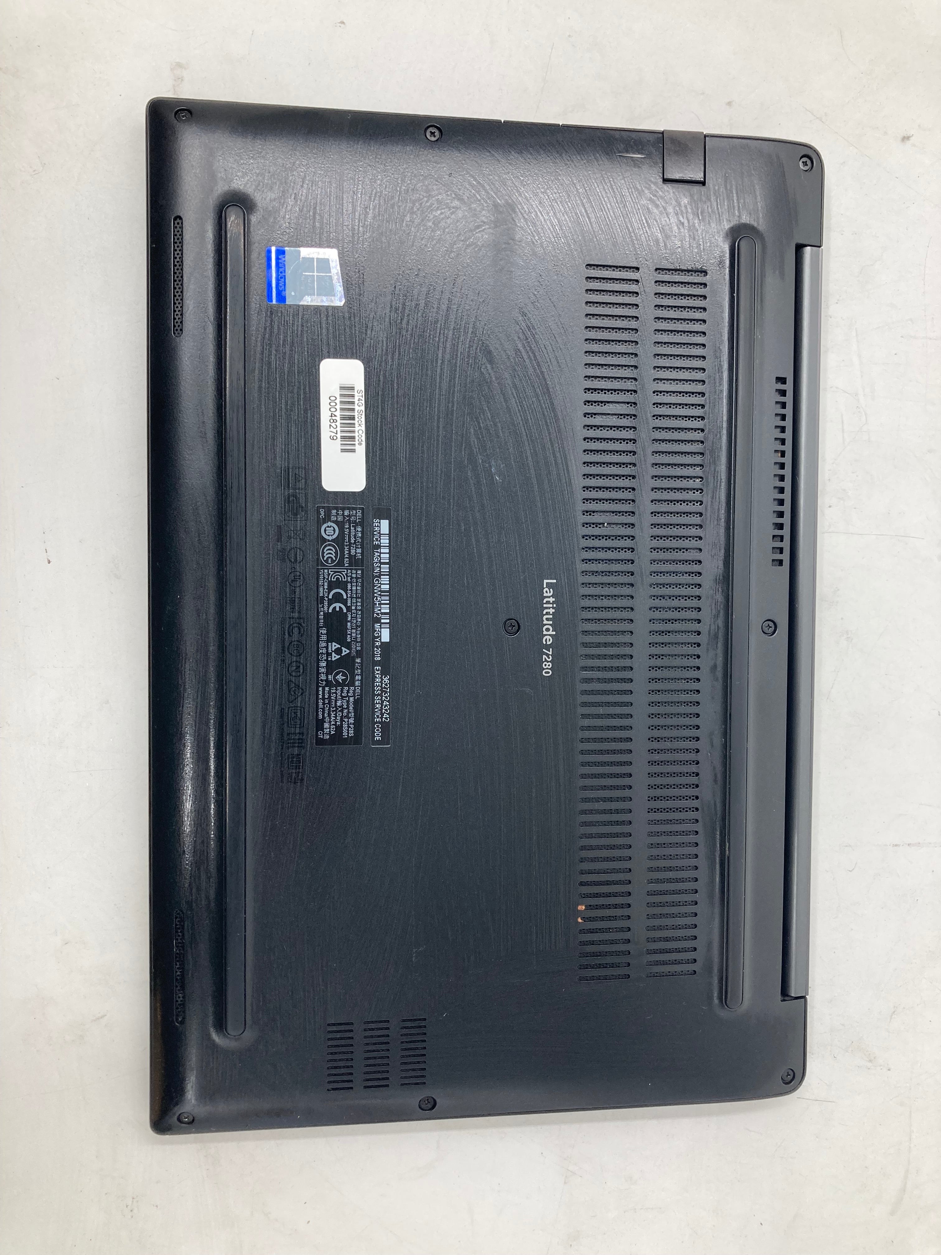 Dell Latitude 7280 12" Screen i7 7th Gen 8GB RAM 512GB SSD Win 10