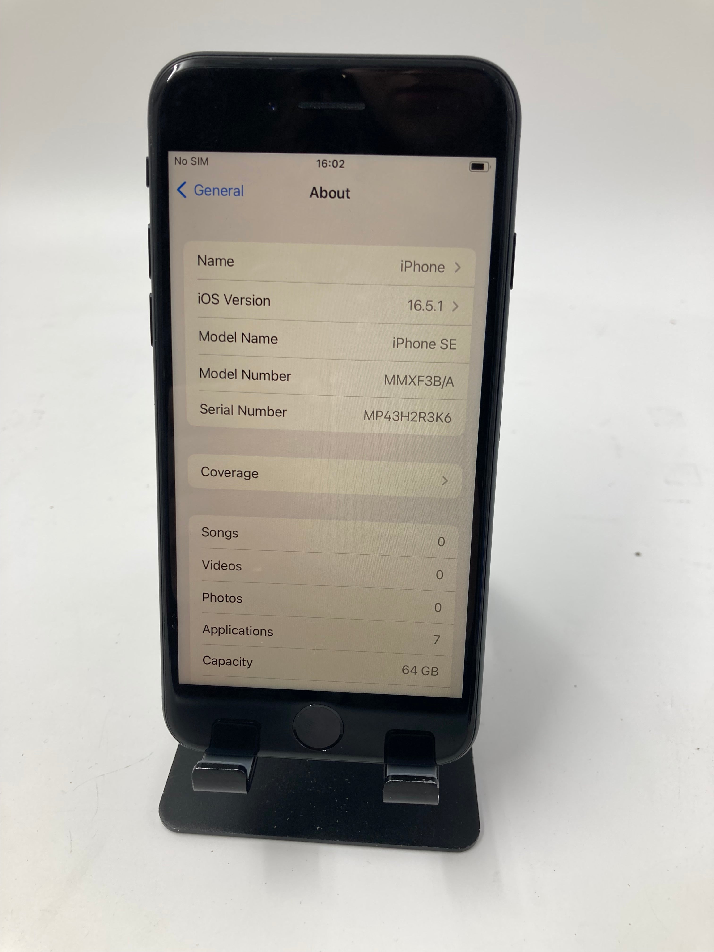 Apple iPhone SE 3rd Gen 2022 4.7" 64GB Storage Unlocked 100% Battery