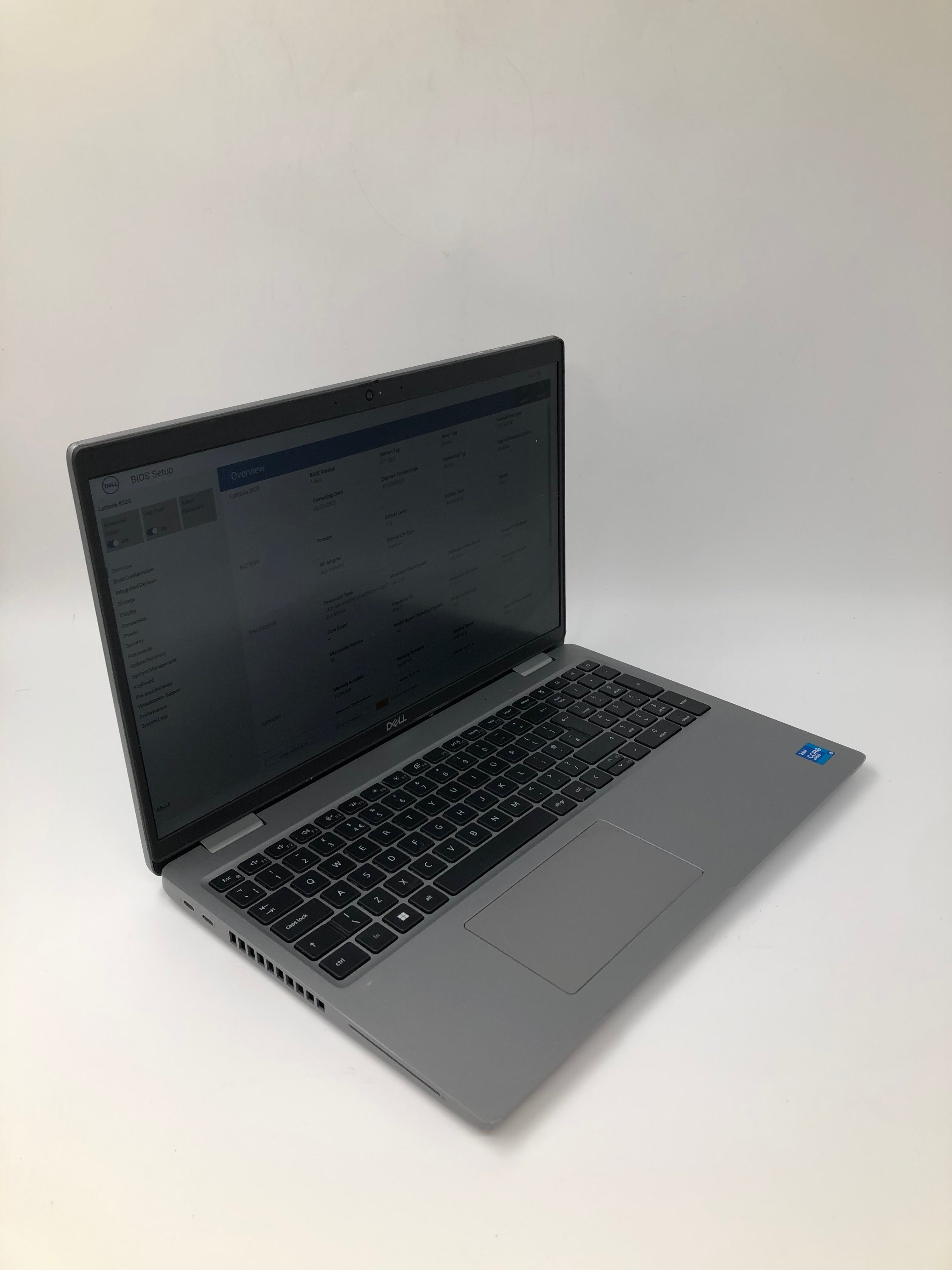 Dell Laptop Latitude 5520 15" Screen i5 11th Gen 16GB RAM No SSD No OS Spares