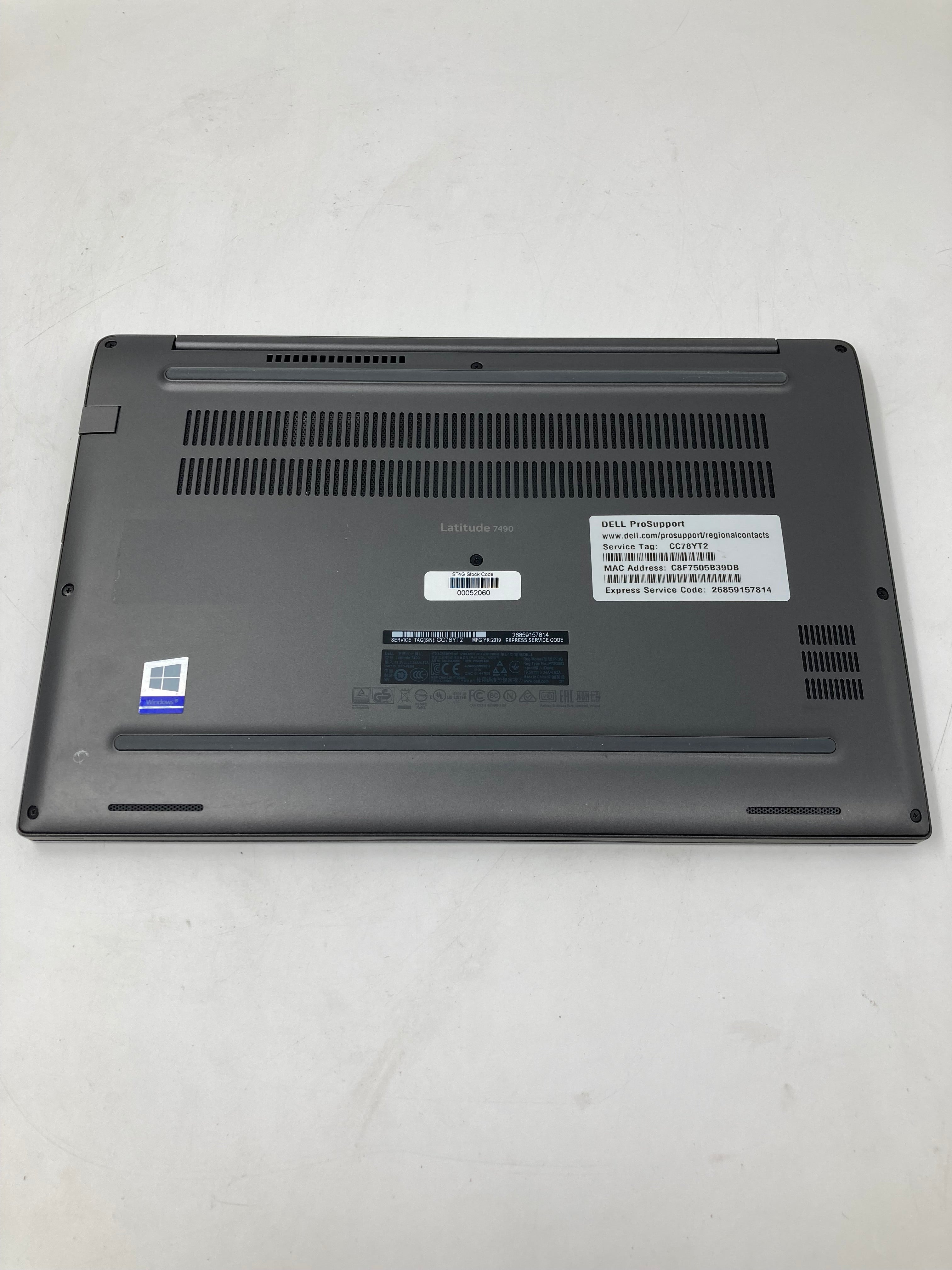 Dell Latitude 7490 14" Screen i7 8th Gen 8GB RAM No SSD Spares