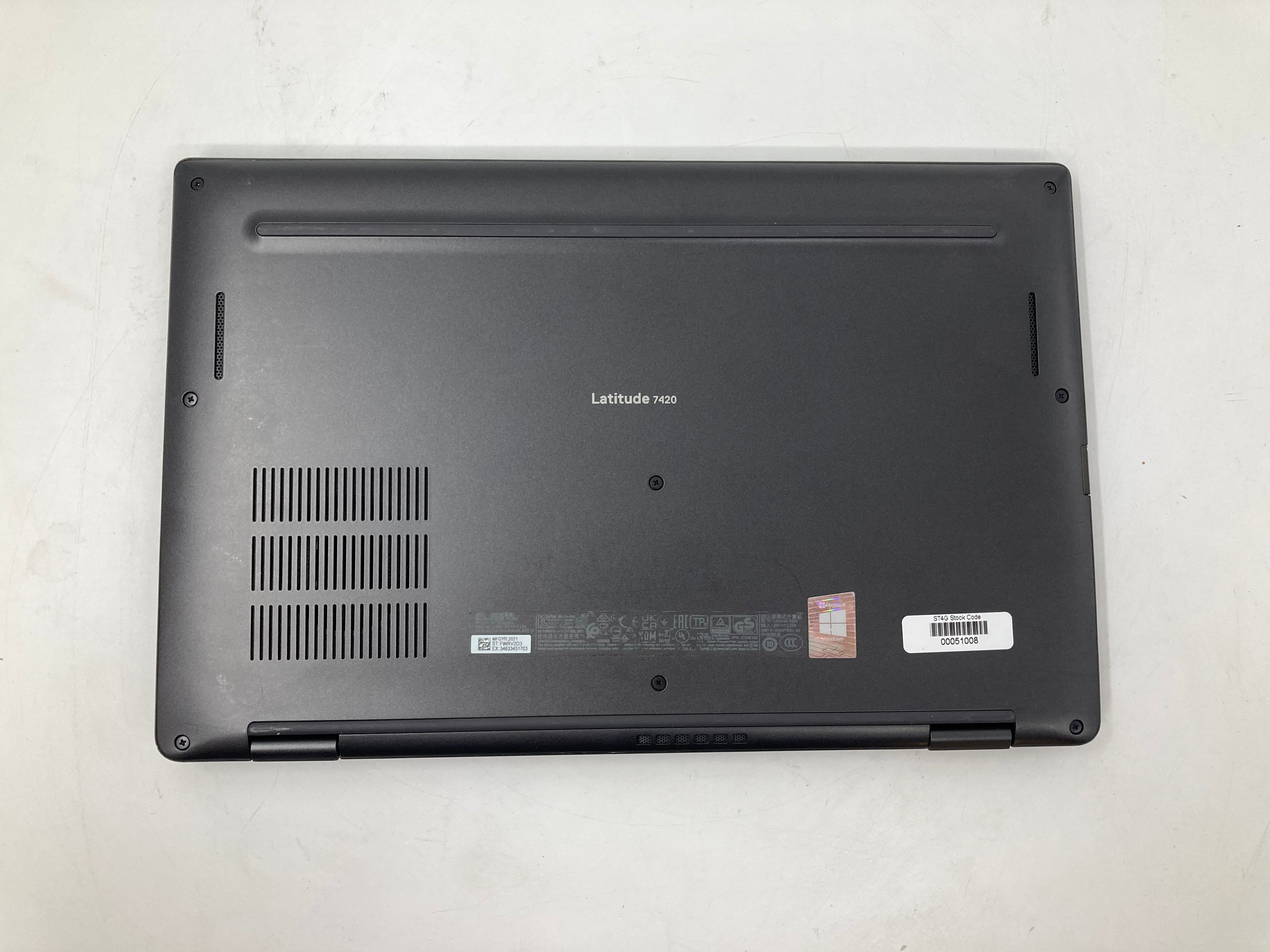 Dell Laptop Latitude 7420 i7 11th Gen 16GB RAM 512GB SSD W11