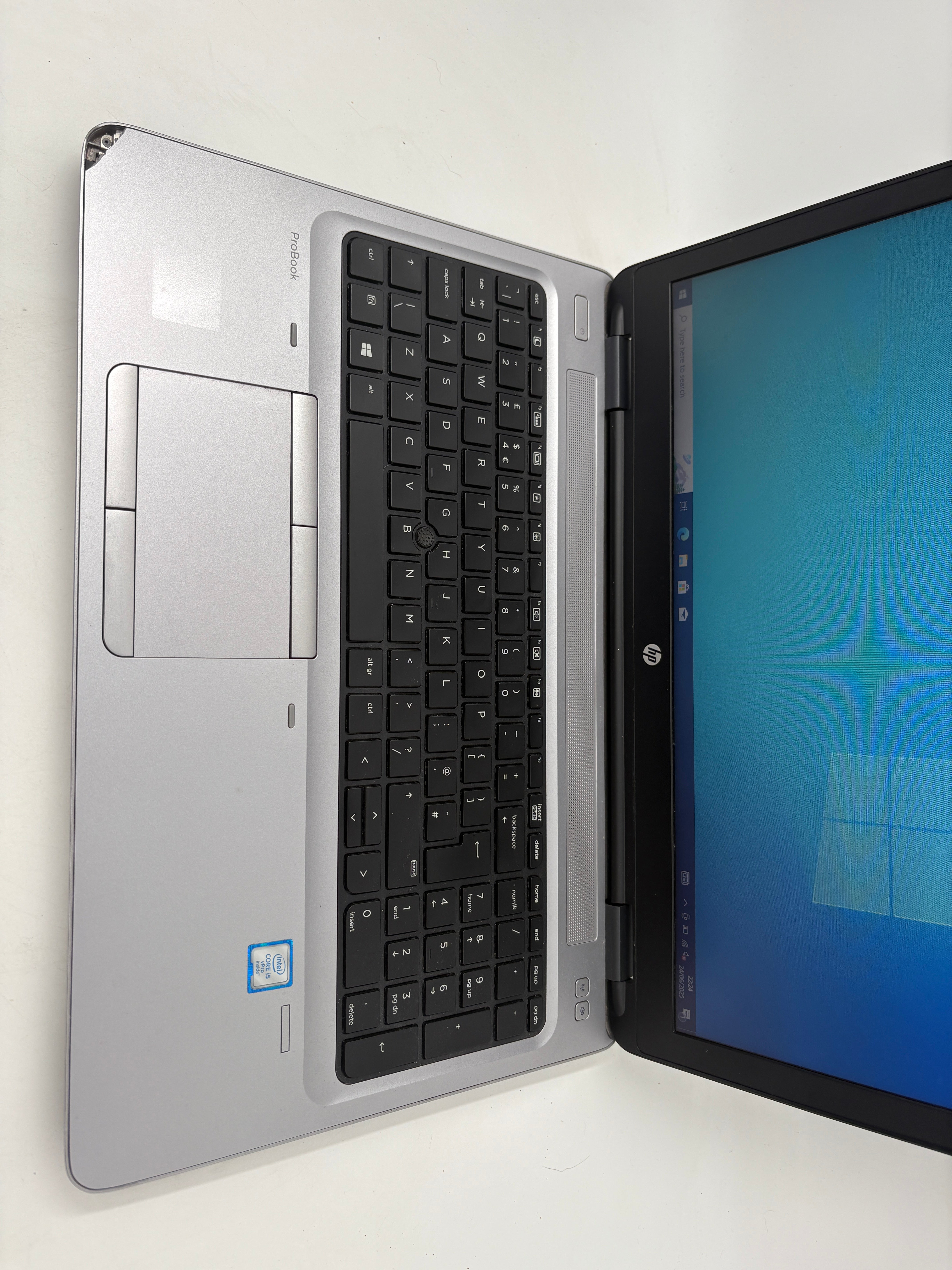 HP Laptop ProBook 650 G2 15.6" Screen i5 6th Gen 16GB RAM 128GB SSD W10