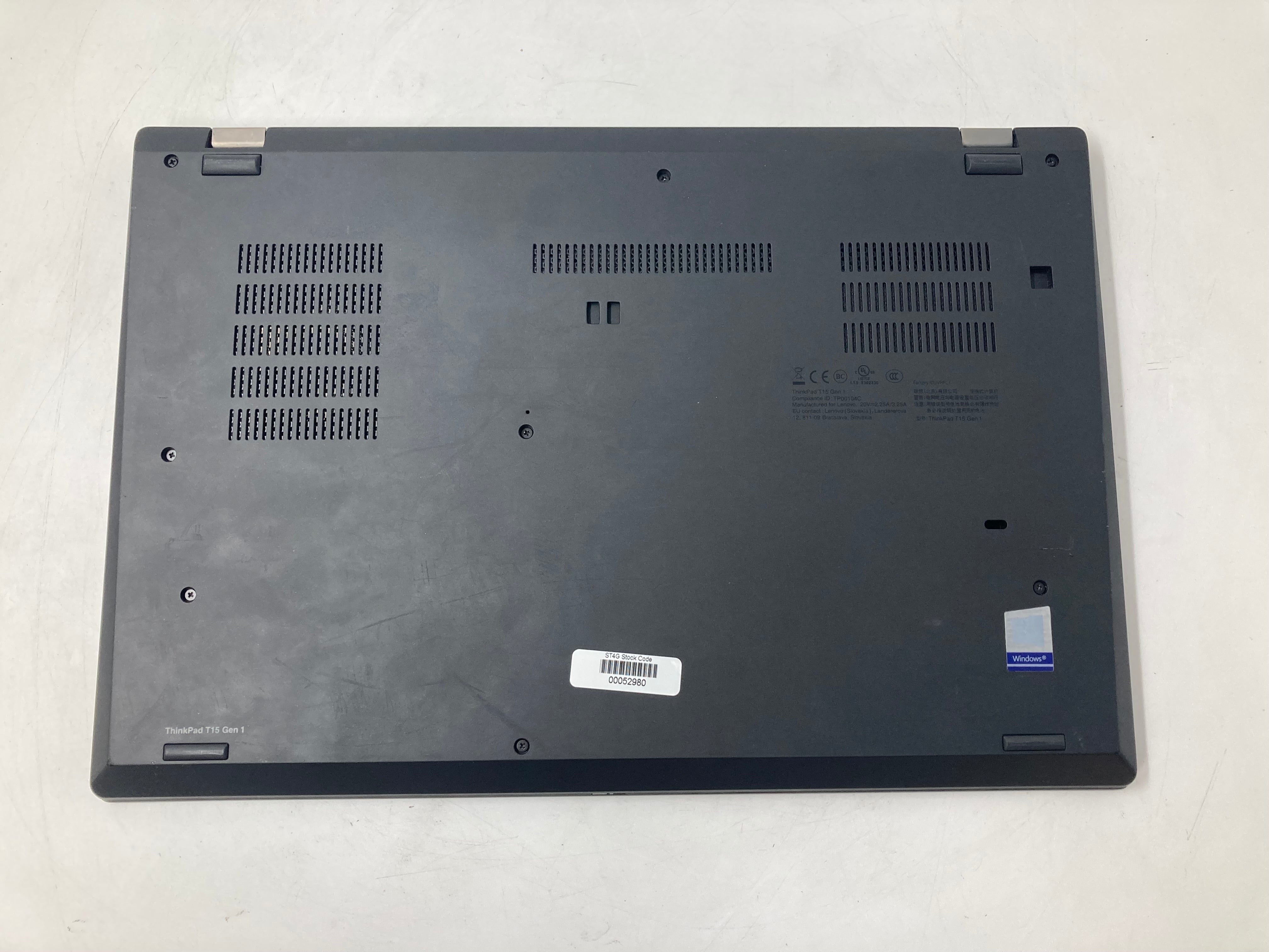 Lenovo Laptop ThinkPad T15 15" i7 10th Gen 32GB RAM No HDD No OS *Spares* #2