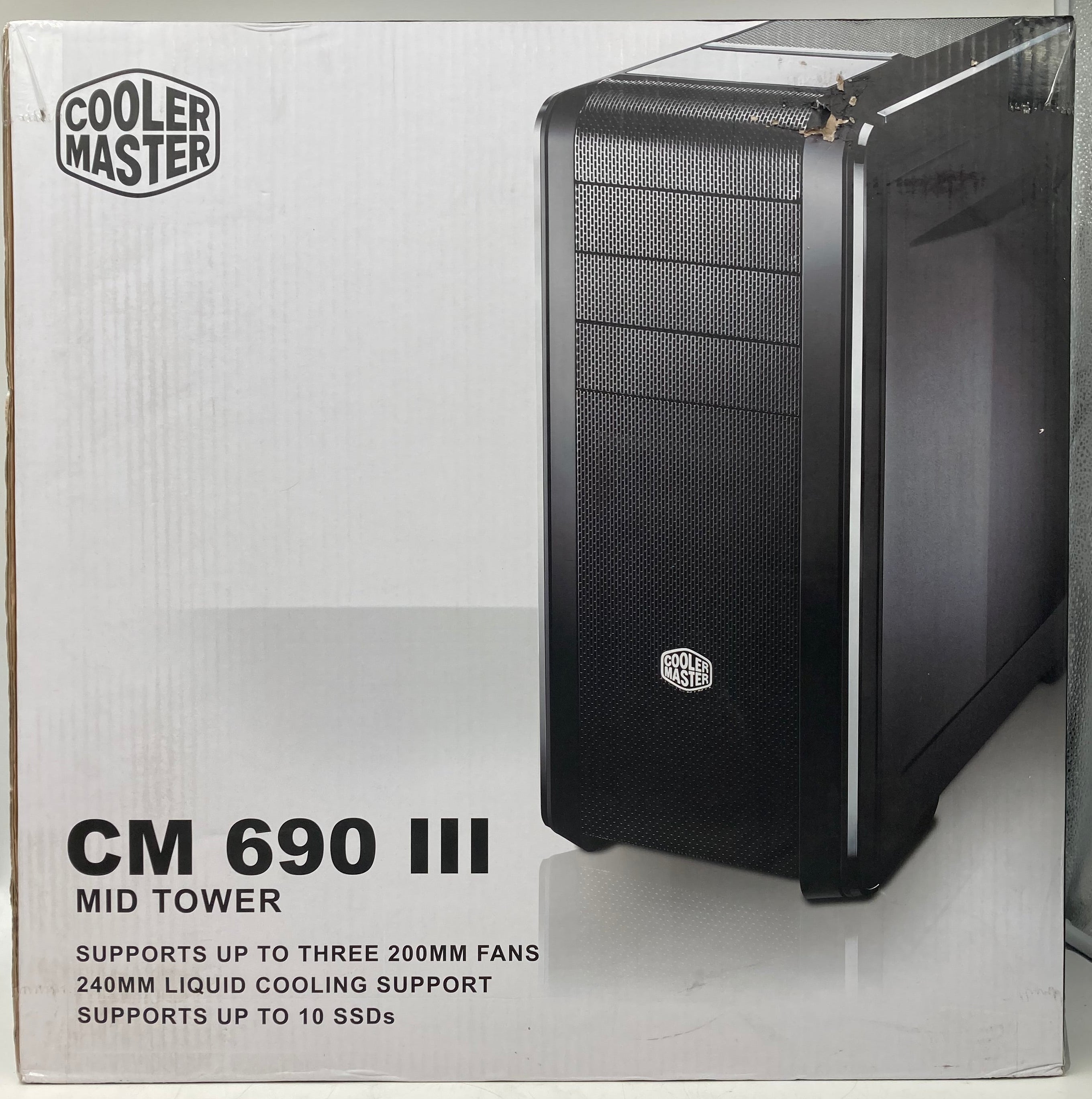 COOLER MASTER Desktop PC Case | CM 690 III | CMS-693-KKN1 | New