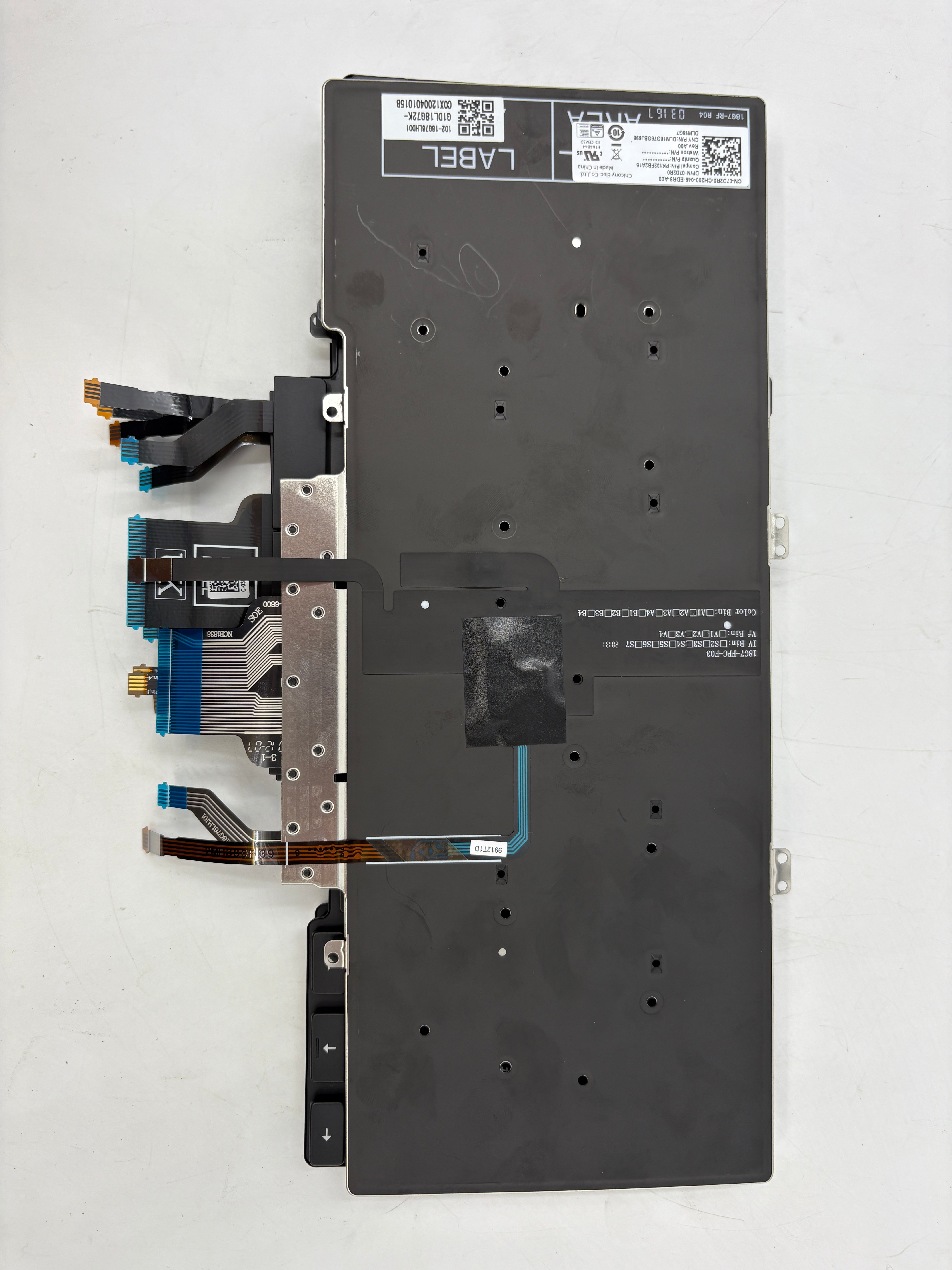 Batch of 4 New Open Box Dell Latitude 5401 5400 UK Backlit Keyboard 7D2R0