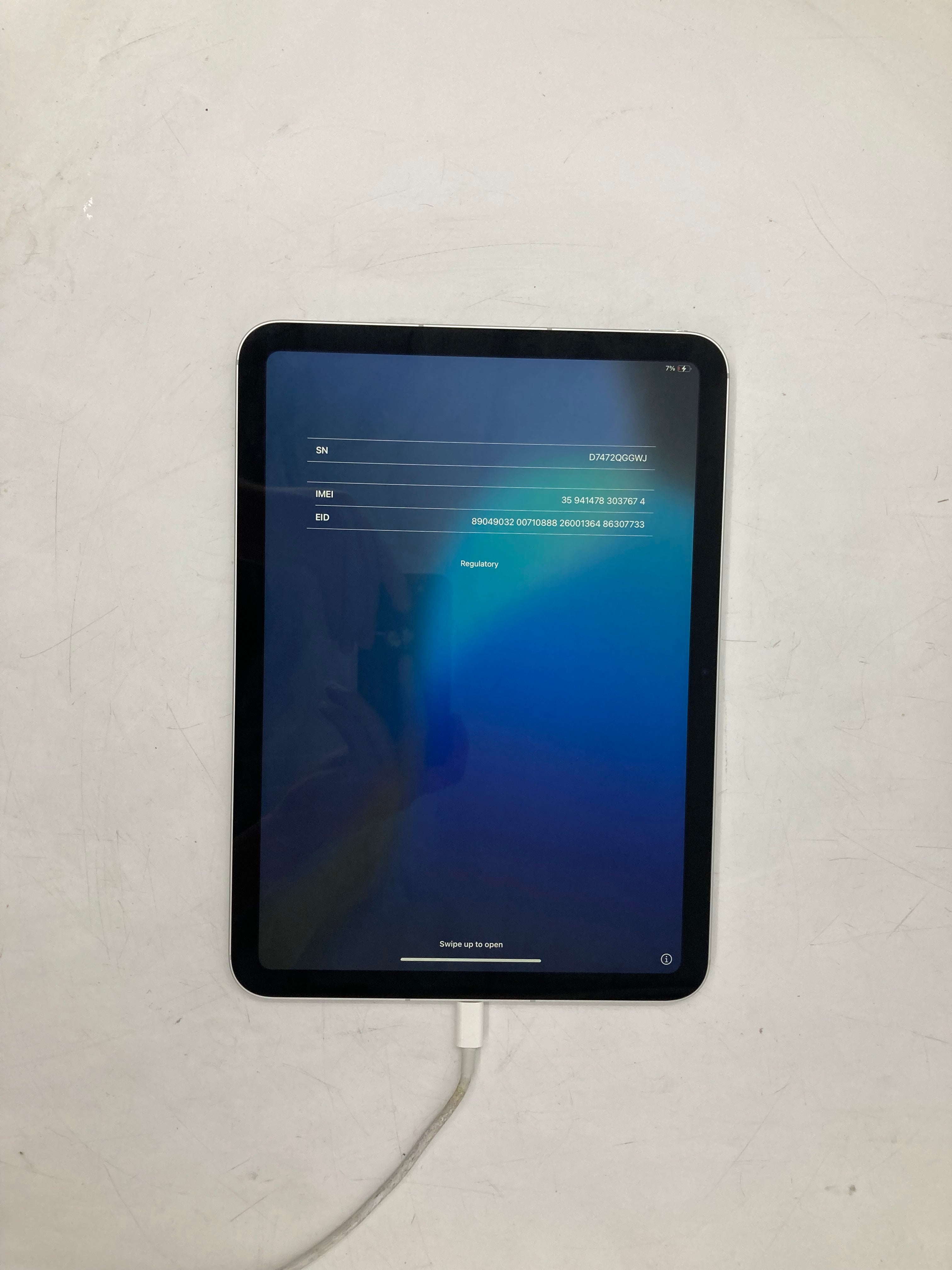 Apple iPad 10th A2757 256GB Cellular Version Silver - Activation Locked