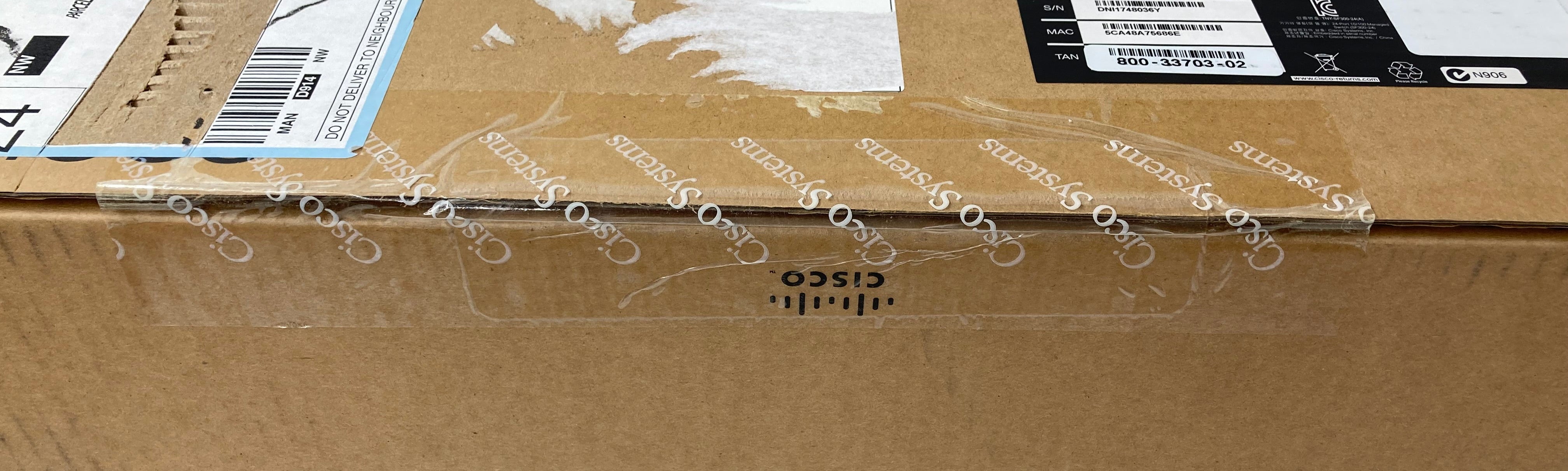 New Unopened Cisco 24-Port 10/100 Managed Switch SF300-24 Batch of 2