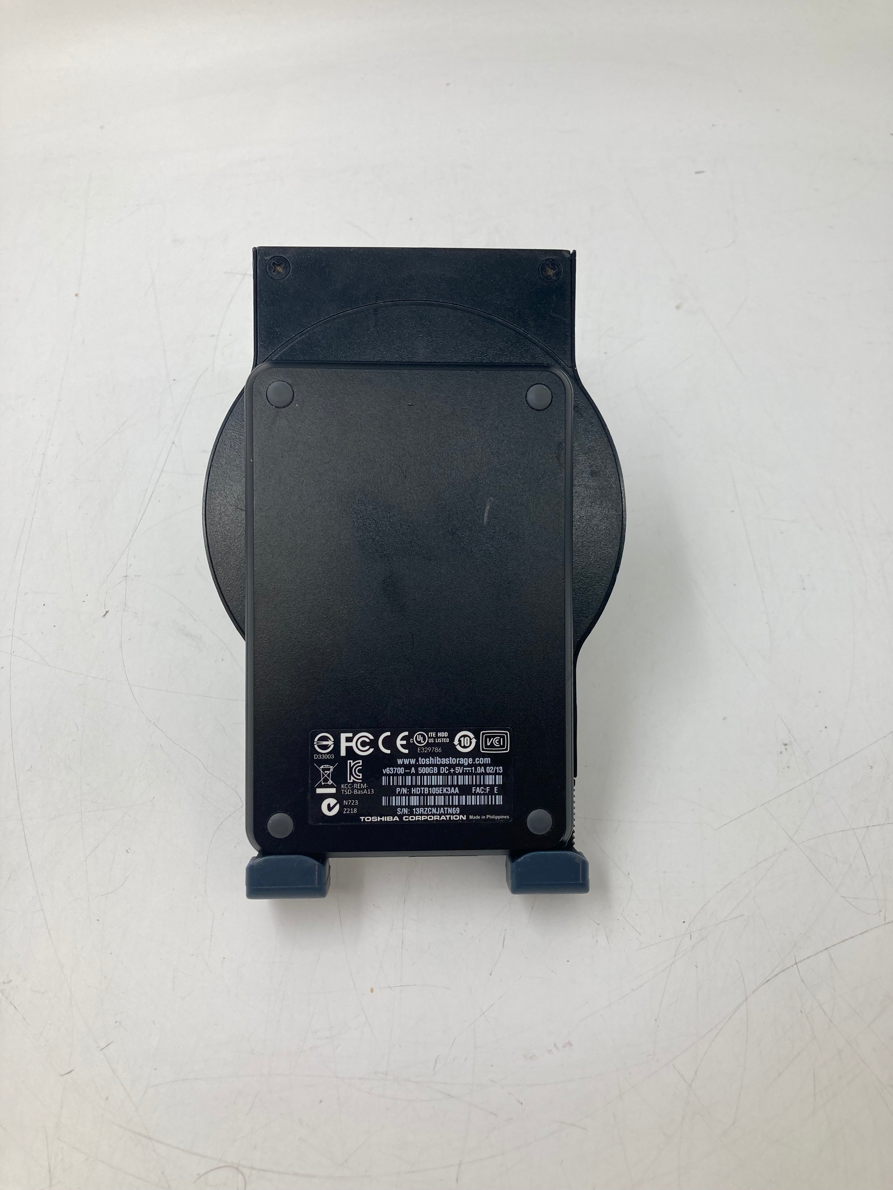 Toshiba External HDD | 500GB | 2.5 inch | USB | HDTB105EK3AA | 5.4K RPM | 5Gbps