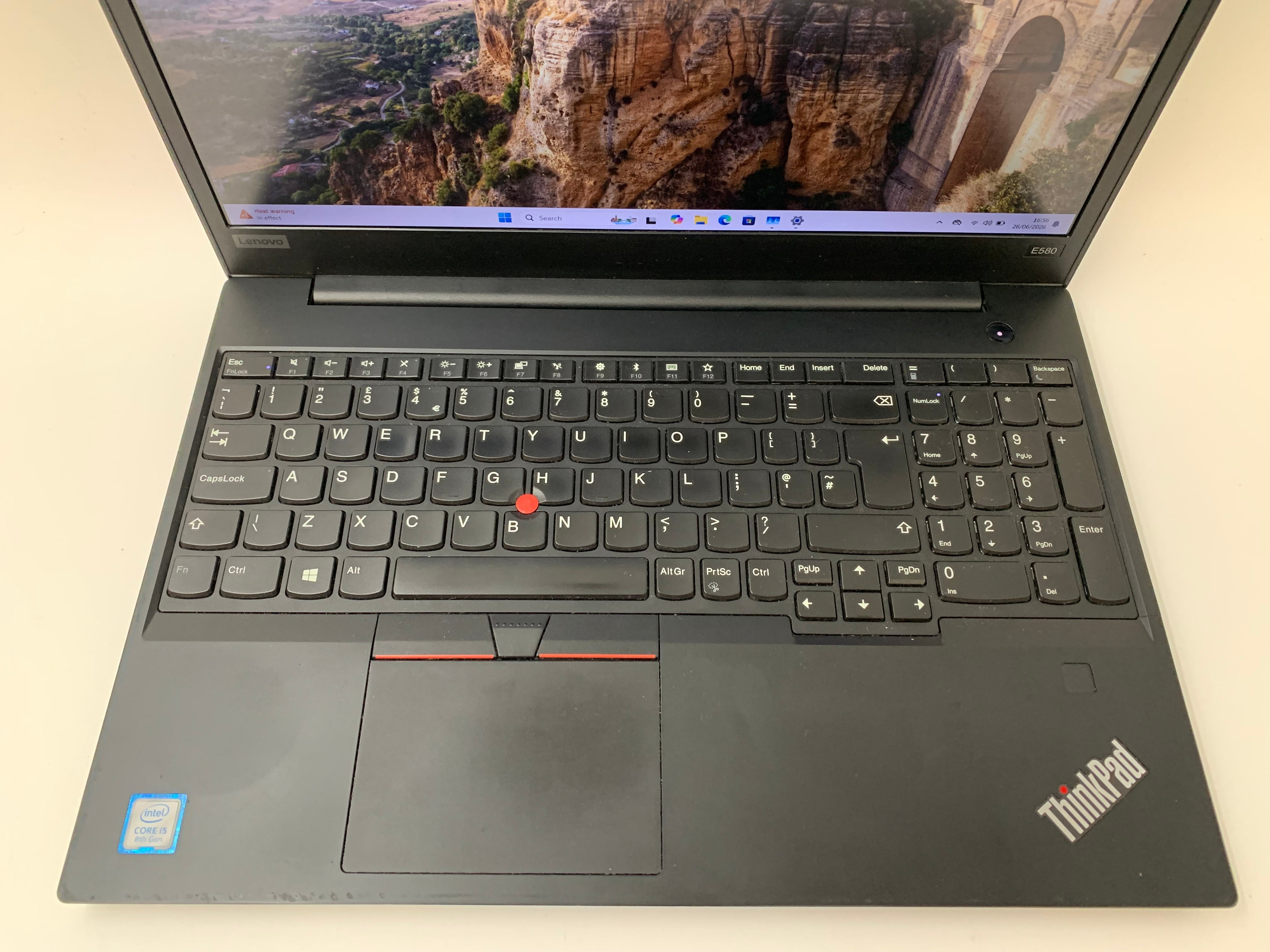 Lenovo ThinkPad E580 | 15.6" FHD | i5 8th Gen | 8GB RAM | 256GB SSD | W11 Pro
