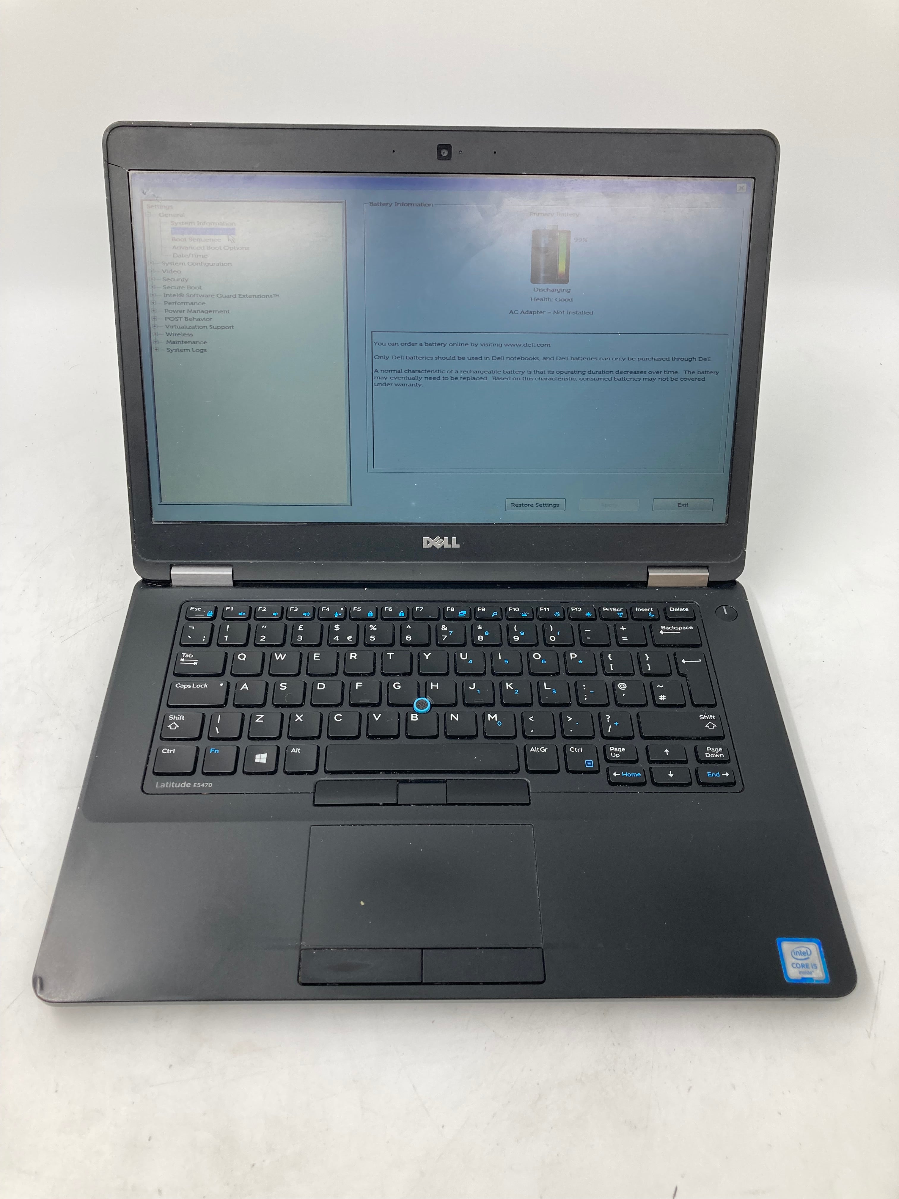 Dell Latitude E5470 14" Screen i5 6th Gen 8GB RAM No SSD -Spares-