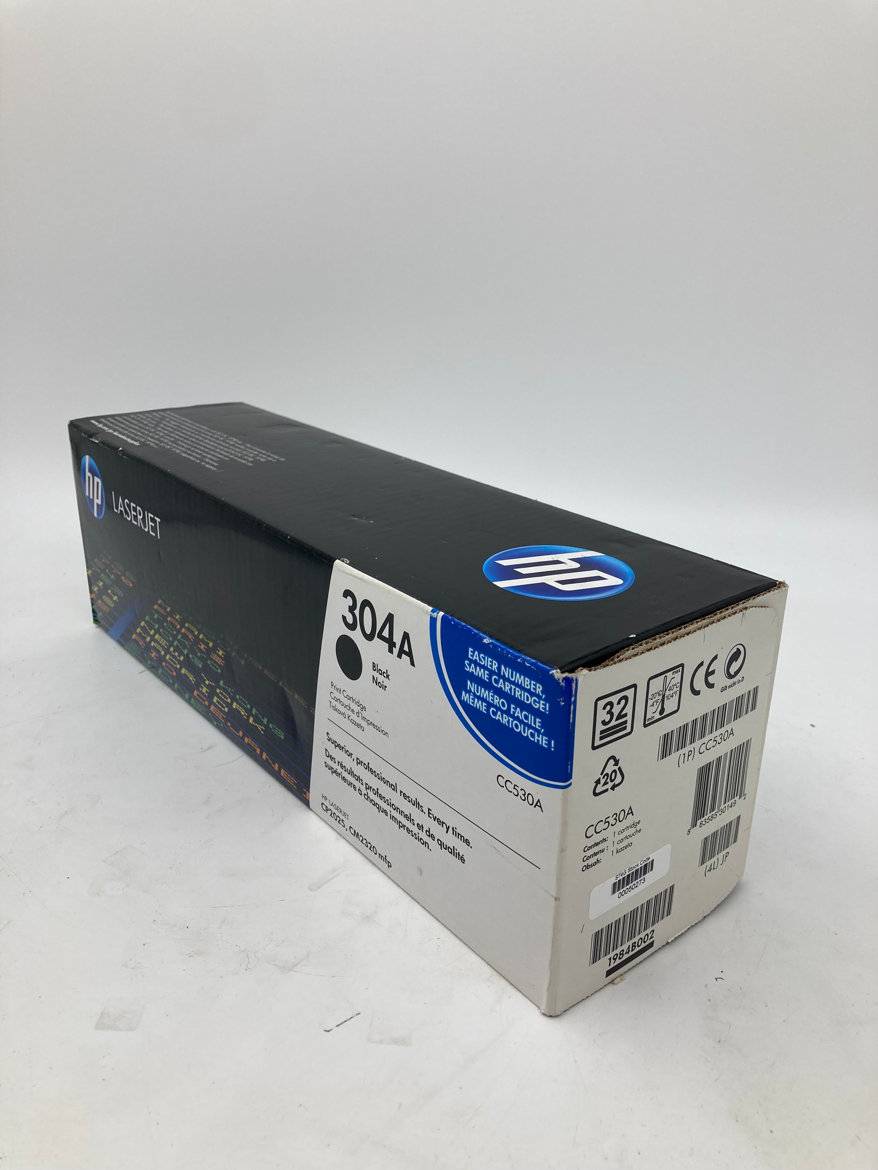 HP Genuine LaserJet 304A Black Toner Cartridge