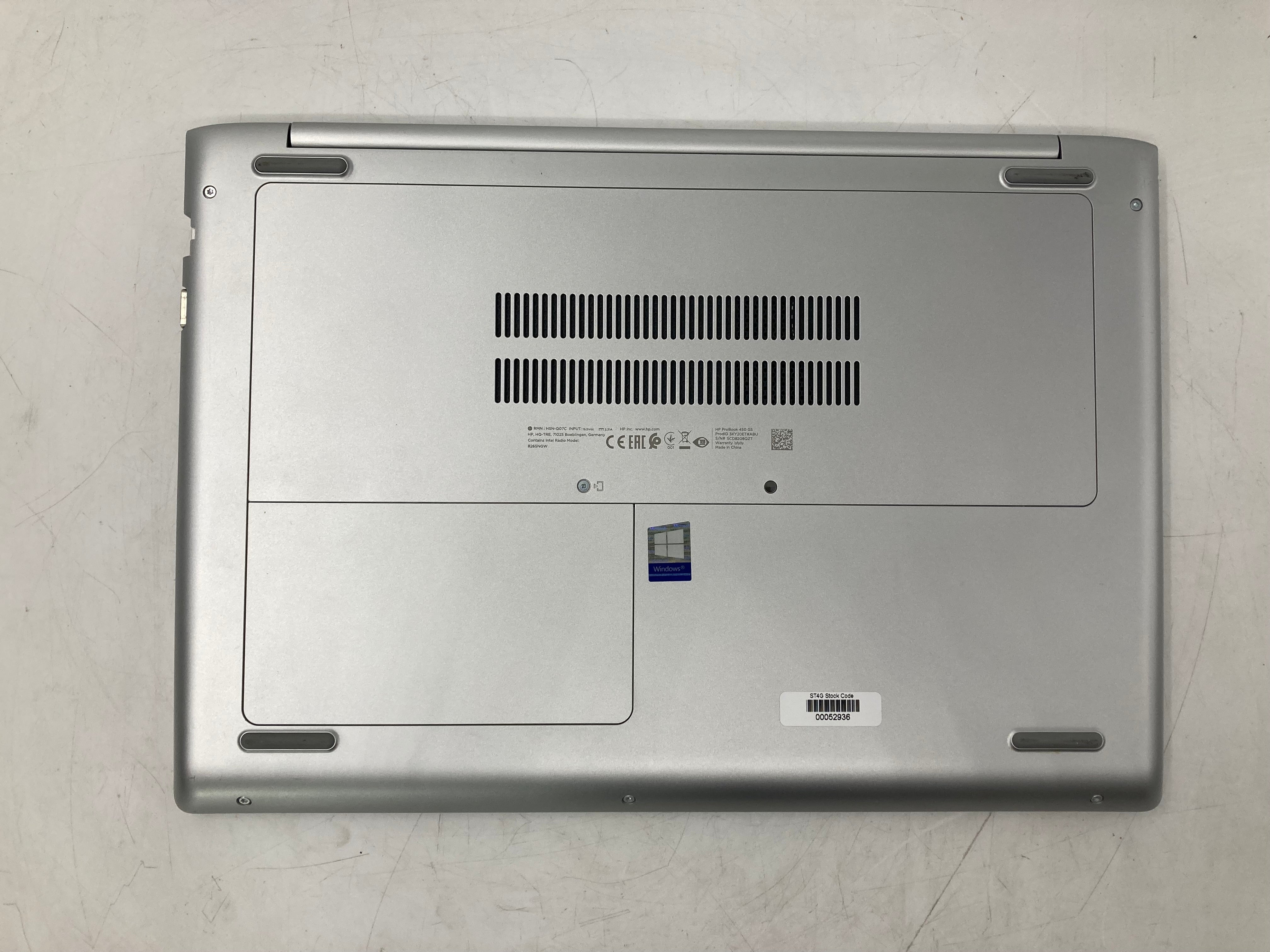 HP ProBook 450 G5 15" Screen i5 8th Gen 8GB Ram 256GB SSD W11