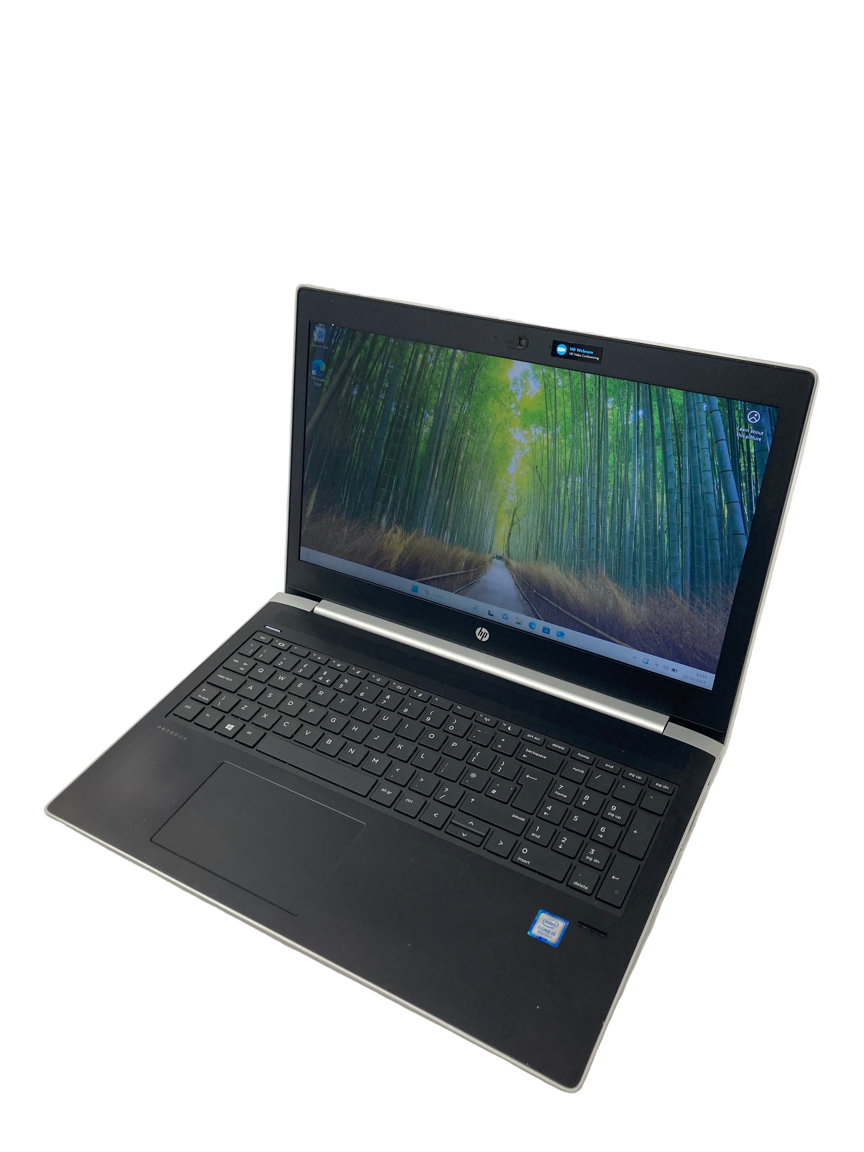 HP ProBook 450 G5 15" Screen i5 8th Gen 8GB Ram 256GB SSD W11