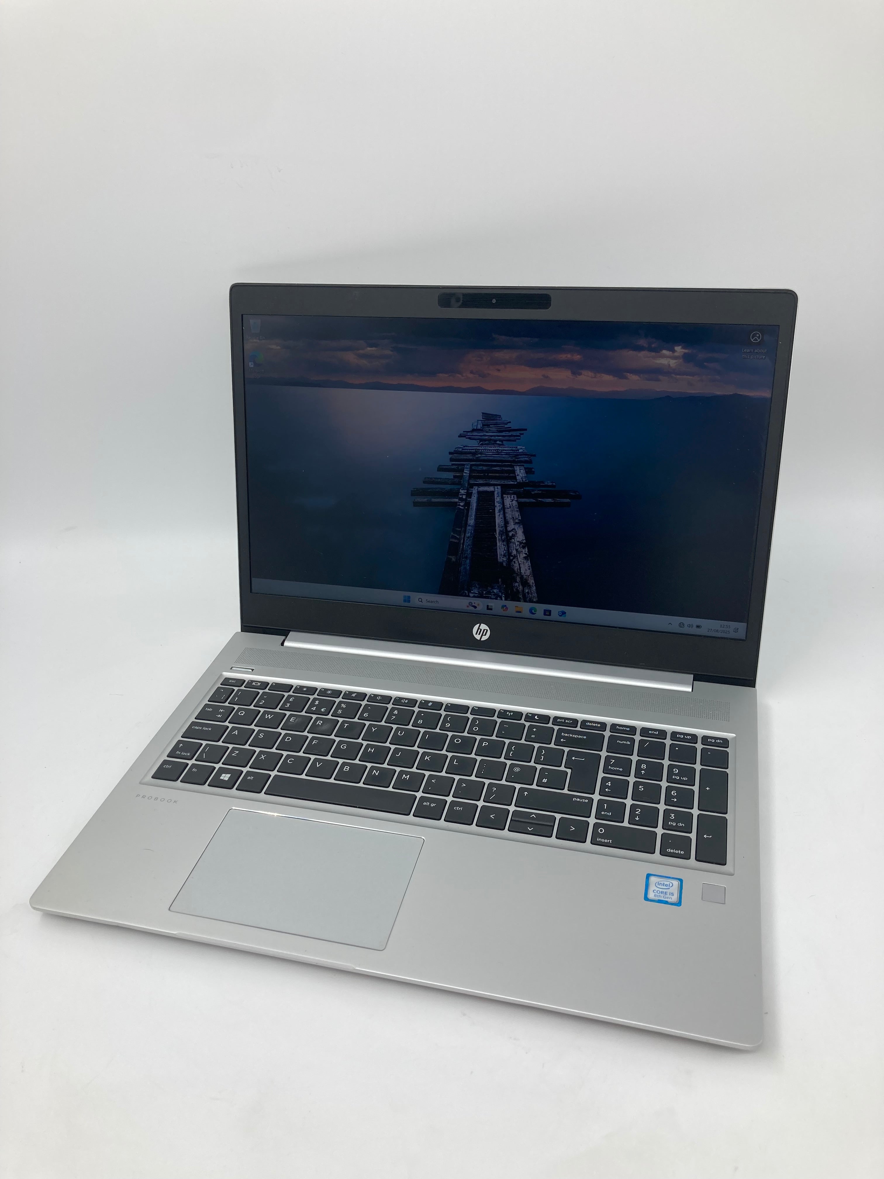 HP Laptop ProBook 450 G6 15" i5 8th Gen 8GB RAM 512GB SSD W11