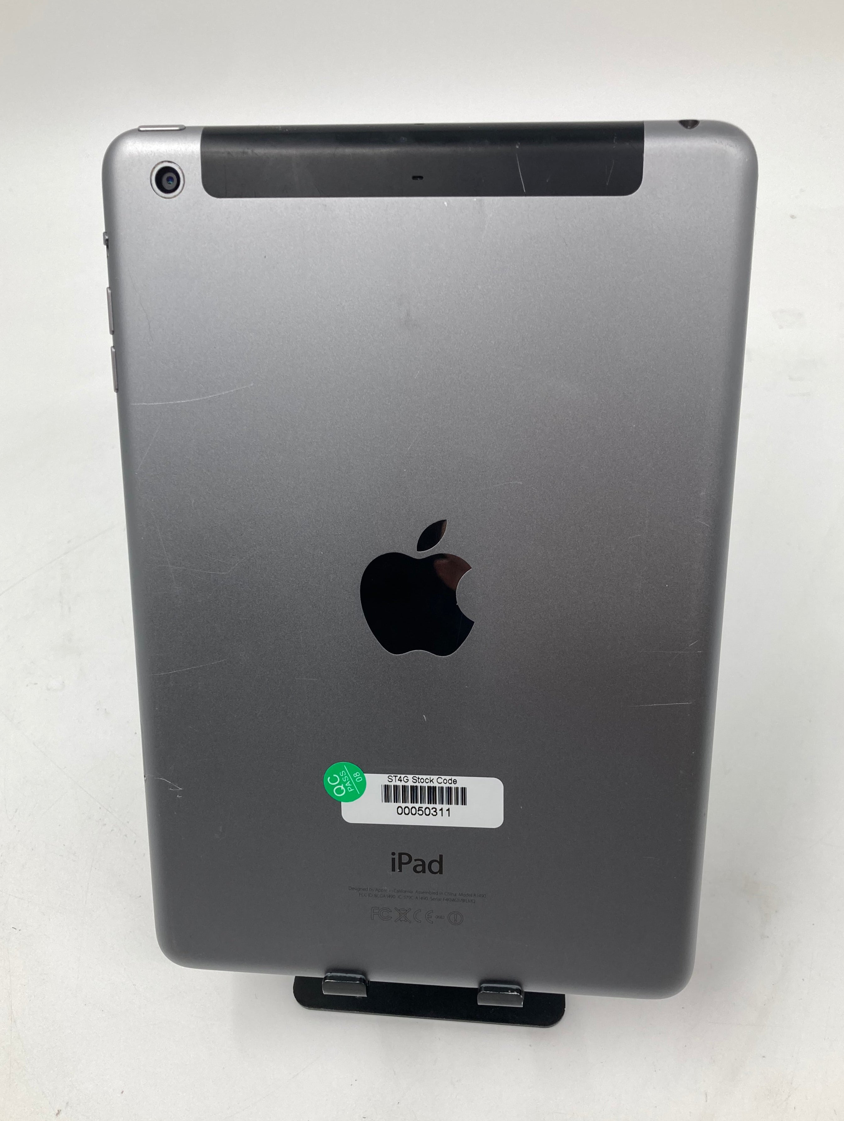 Apple iPad Mini 2 7.9" Screen A1490 128GB Storage Space Grey Unlocked