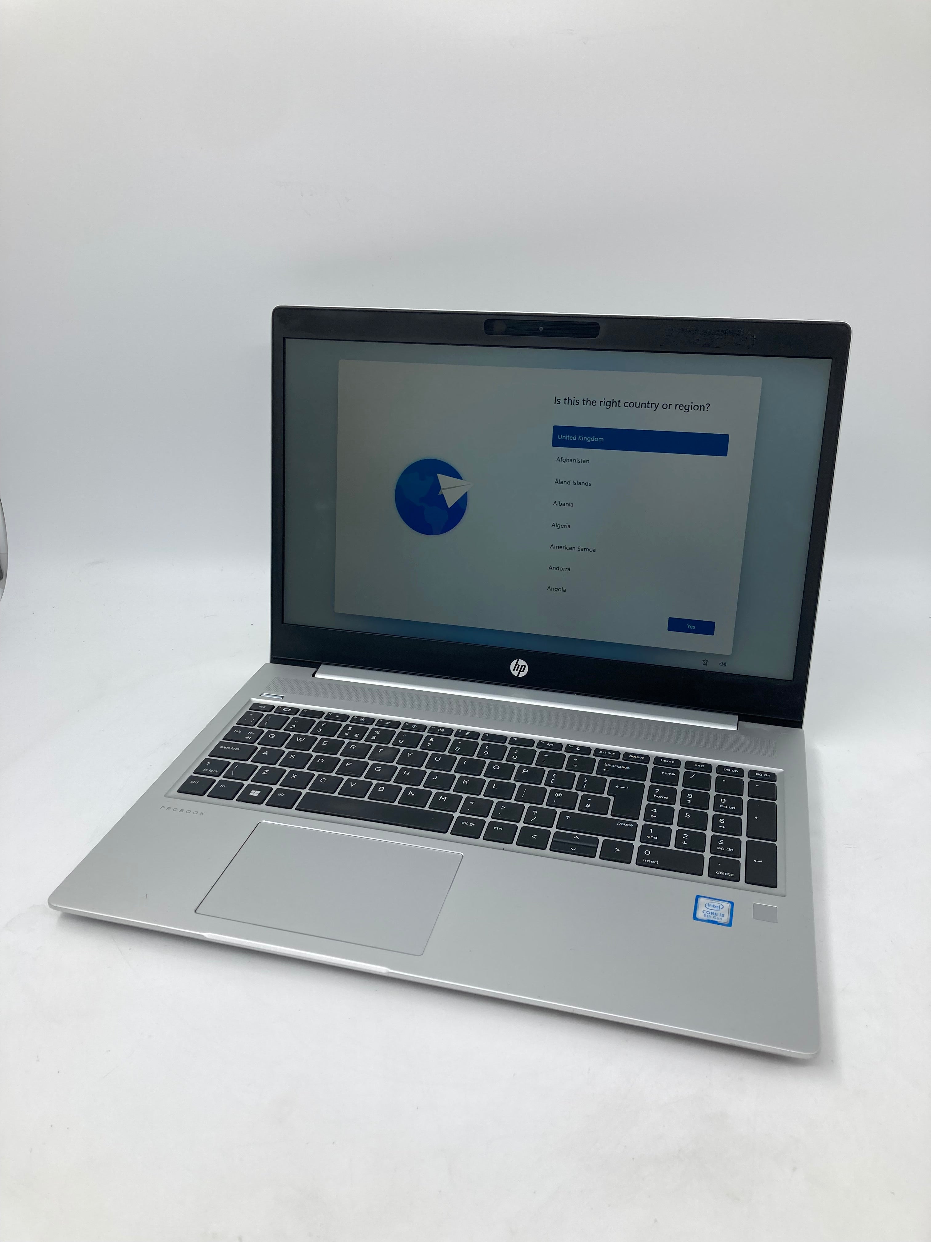 HP Laptop ProBook 450 G6 15" i5 8th Gen 8GB RAM 512GB SSD W11
