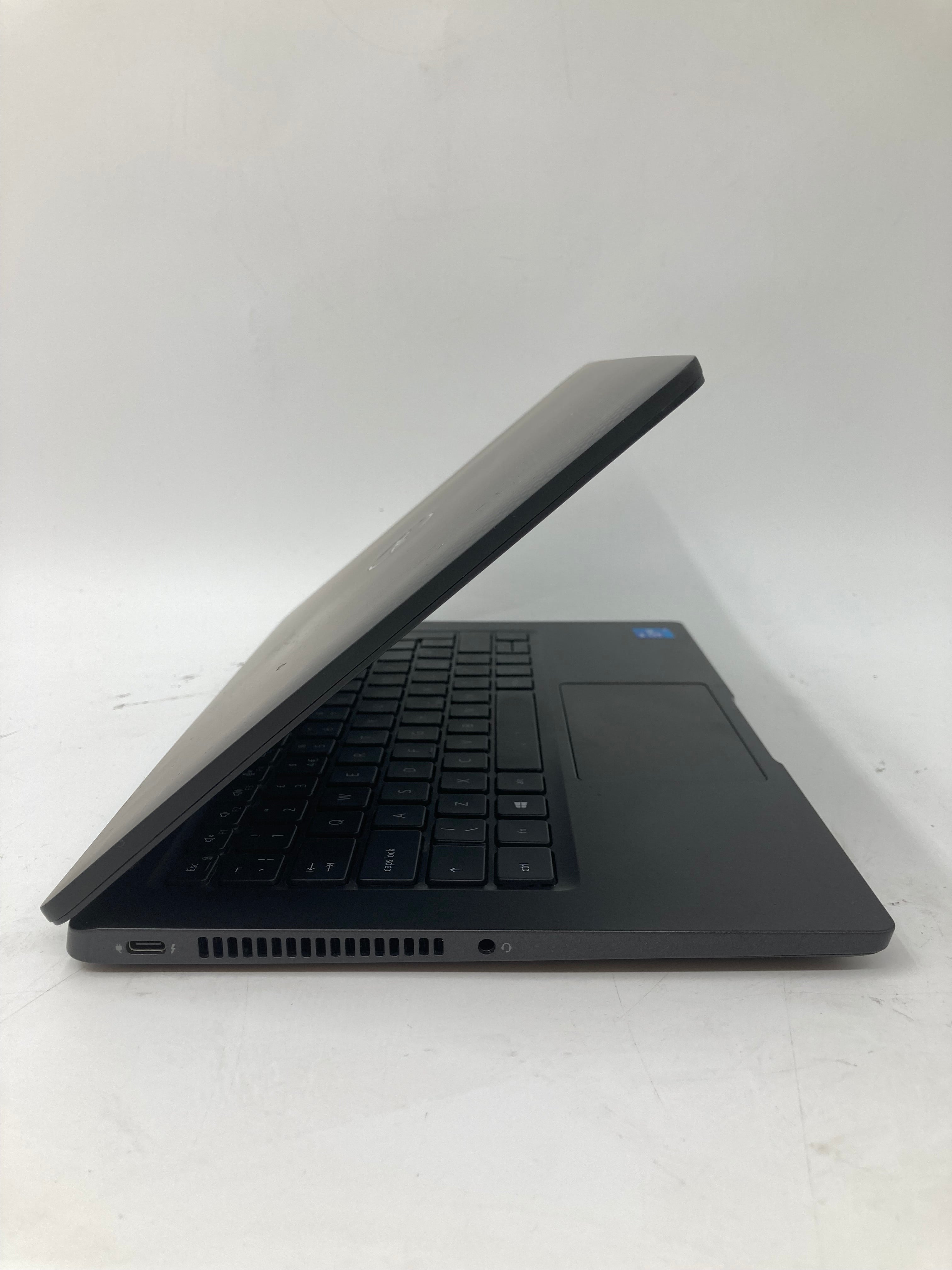 Dell Latitude 7320 showing charger and headphone ports
